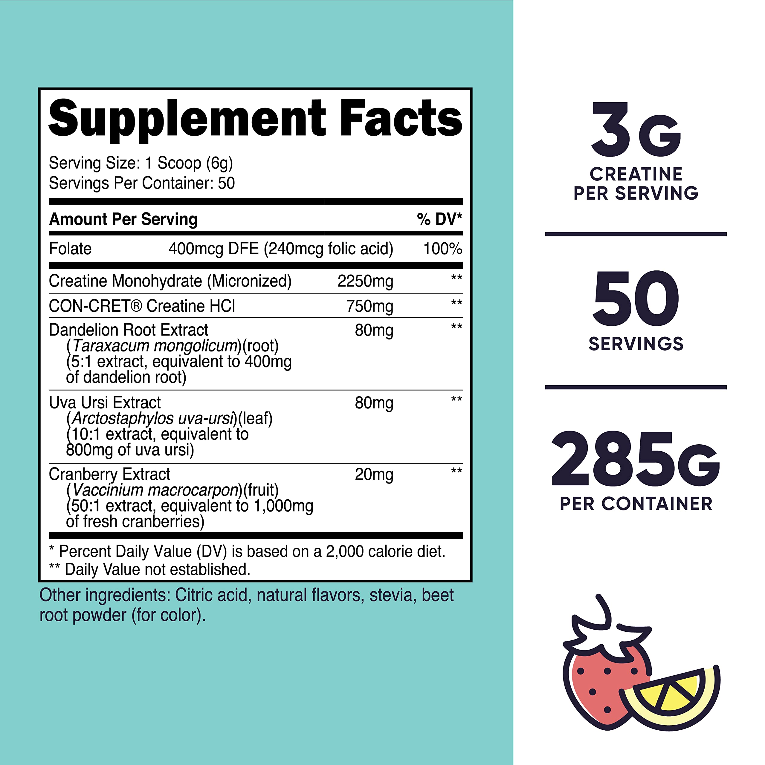 Nutricost Creatine Monohydrate Powder for Women, Micronized, Strawberry Lemonade Nutricost buy supplements canada