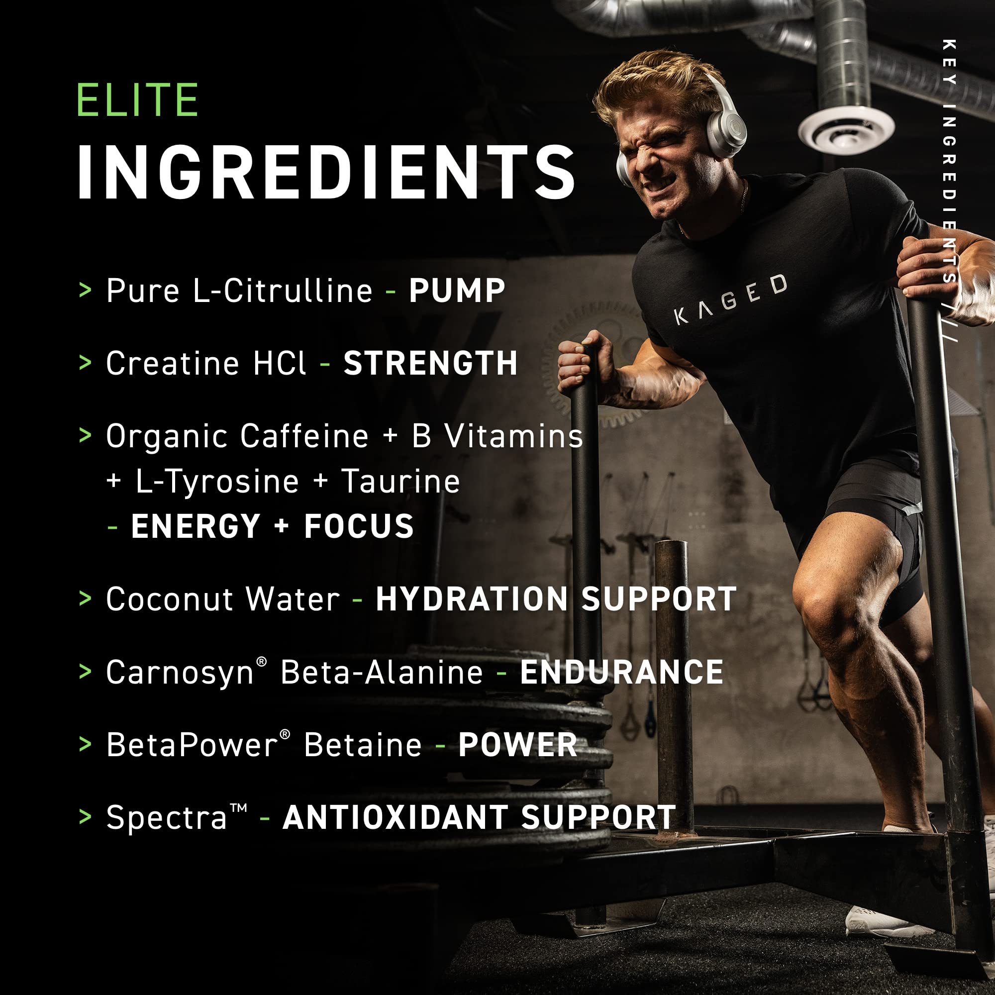 Kaged Original Pre Workout Powder | Berry Blast | Pre-Kaged | Formulated with Creatine Kaged buy supplements canada