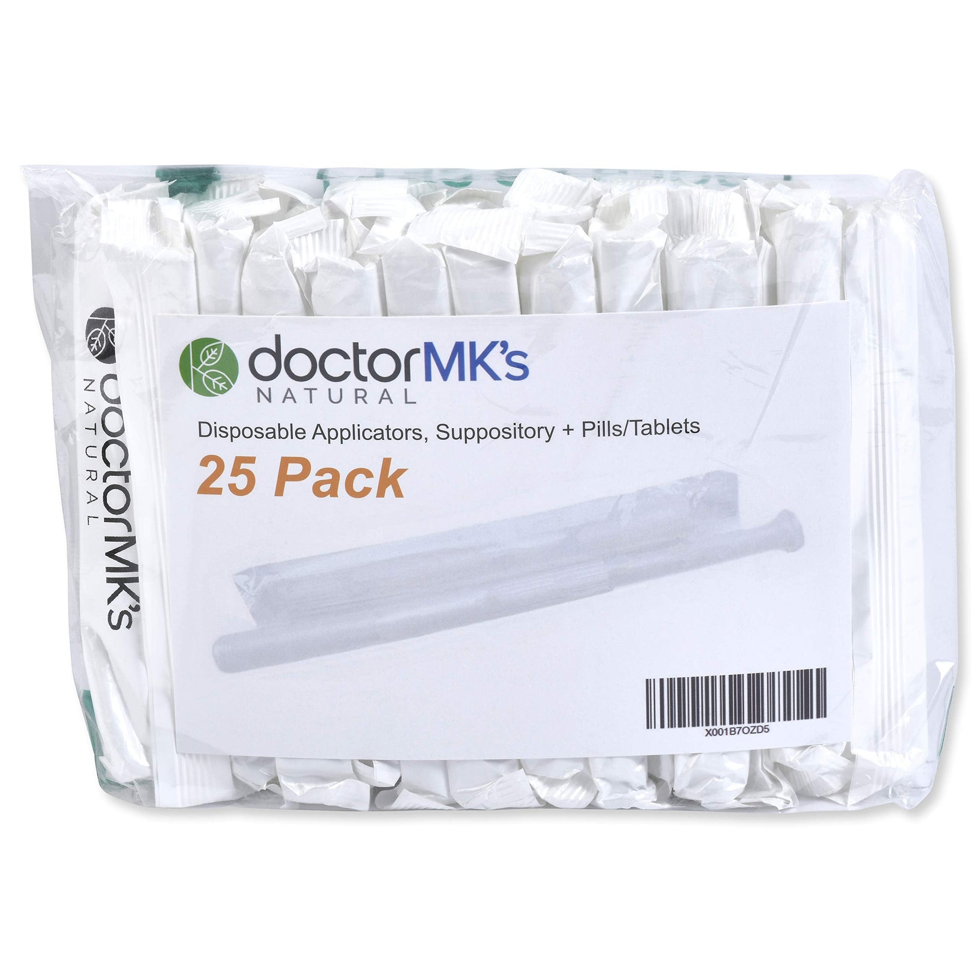 doctor MK's NATURAL Boric Acid Suppossitories (600mg) with Individually Wrapped Applicators doctor MK's NATURAL buy supplements canada