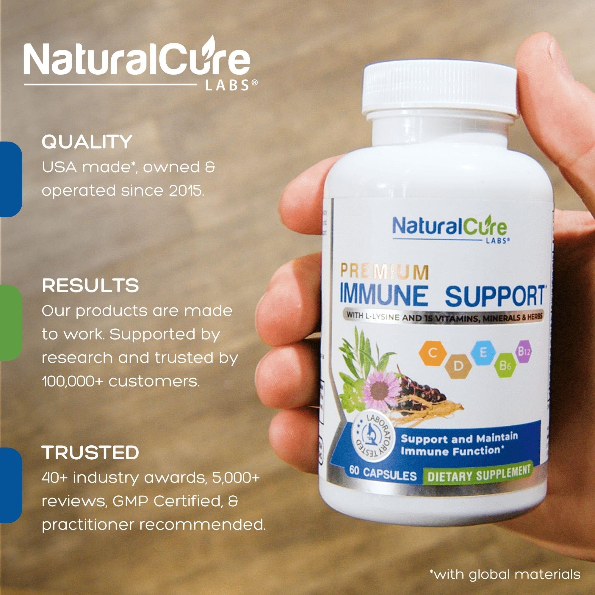Natural Cure Labs Premium Immune Support Natural Cure Labs buy supplements canada