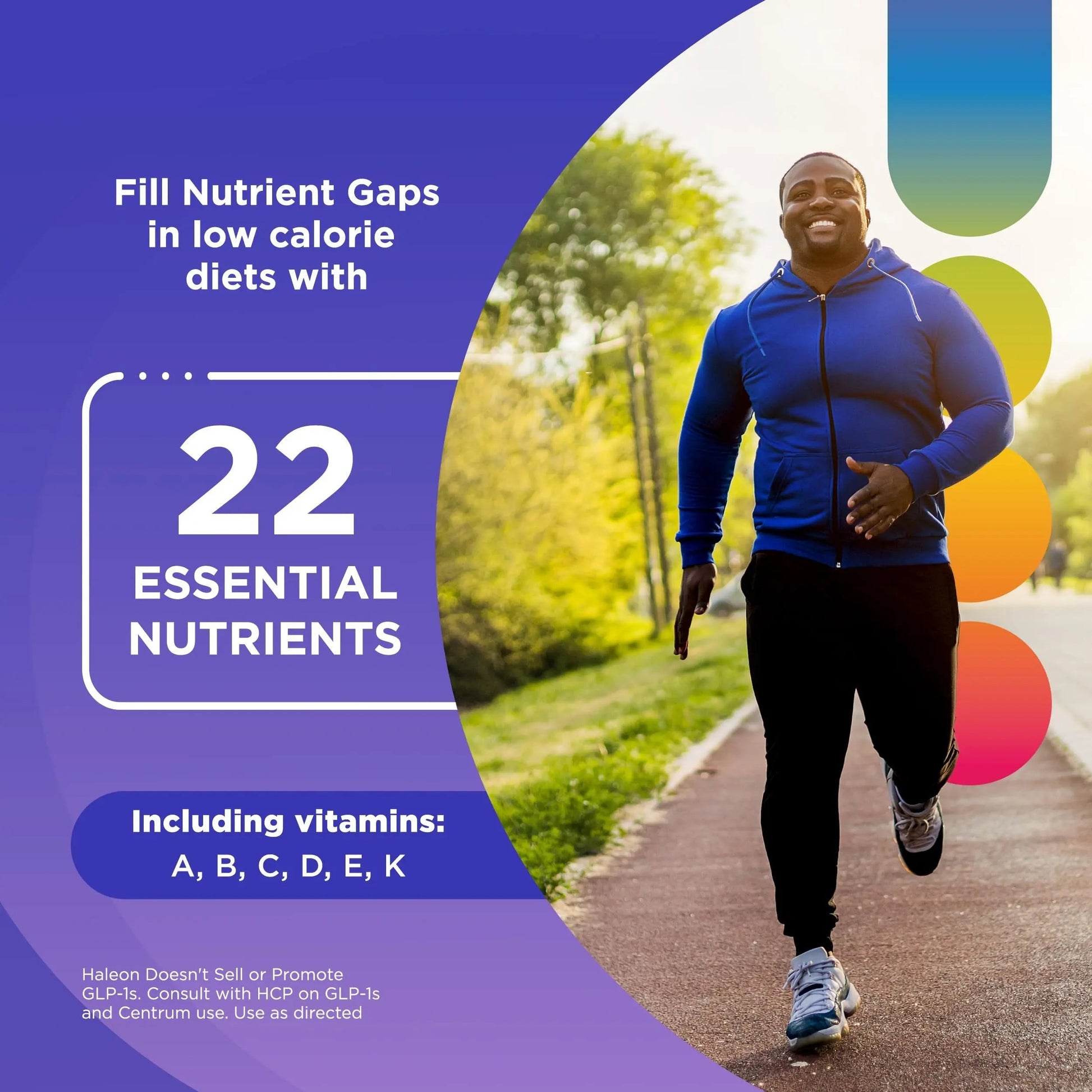 Centrum Nutrient Replenish GLP-1 Nutrition Support Multivitamin for Whole Body Health and Appearance - 180 Tablets, 6 Month Supply Centrum buy supplements canada