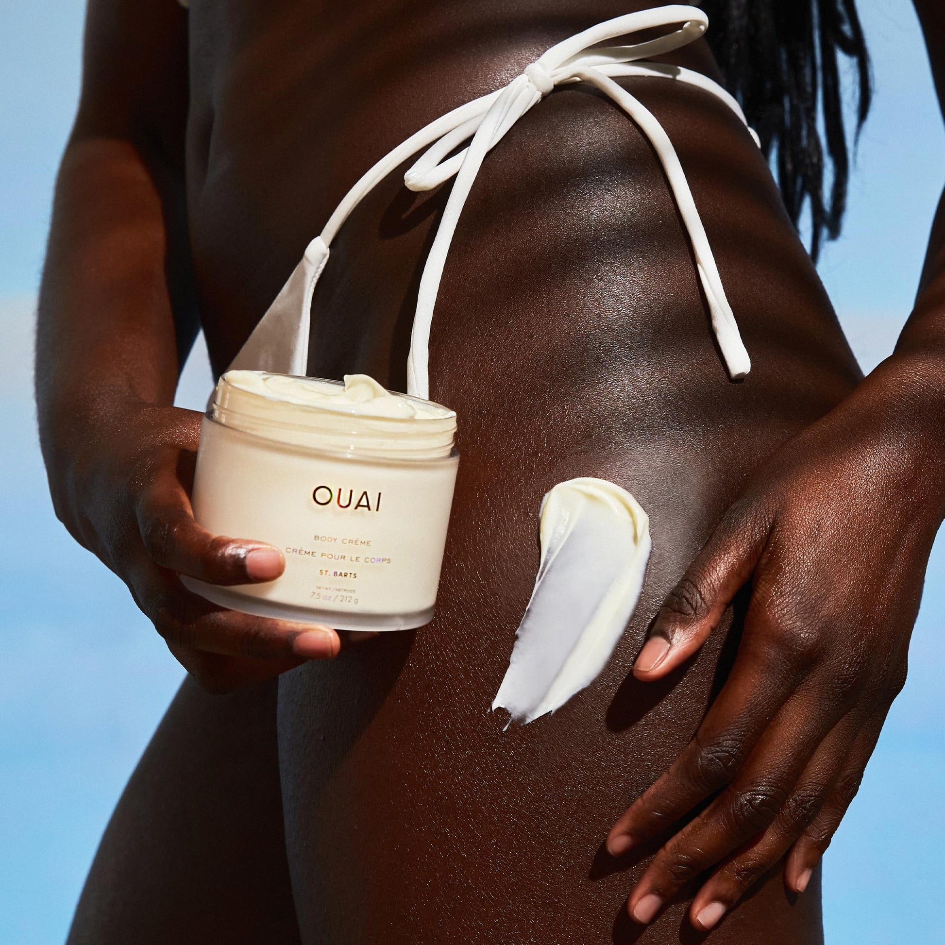 OUAI Body Creme, St. Barts Travel Size - Hydrating Whipped Body Cream with Cupuaçu Butter, Coconut Oil & Squalane - Softens Skin & Delivers Radiant Glow - Sulfate-Free Skin Care (3.4 oz) OUAI buy supplements canada