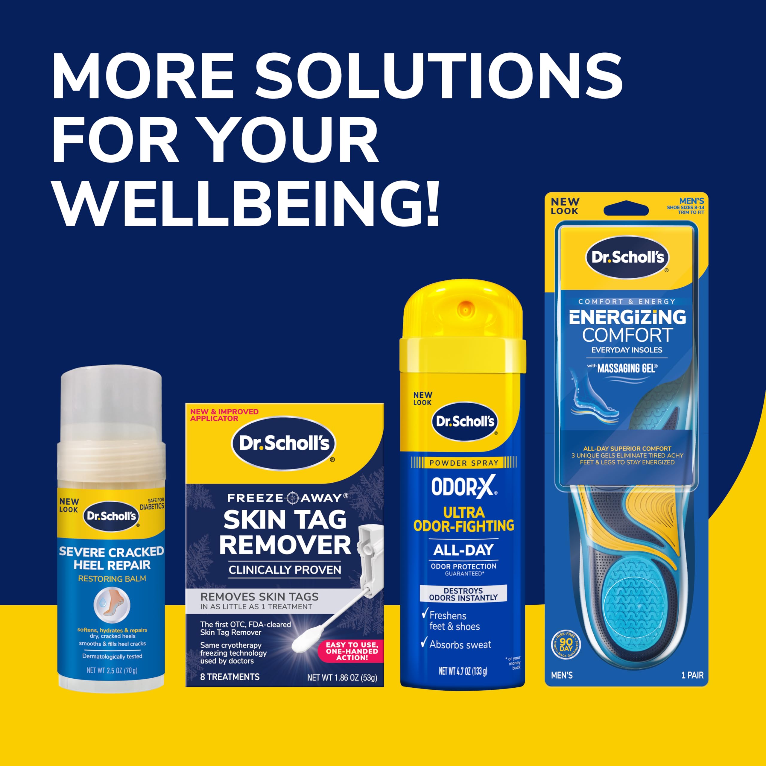 Dr. Scholl's Foot Pain Relief Liquid ROLL-ON, 3.0 oz // Clinically Tested 12-Hour Pain Relief - Penetrates Tough Nerve Pain - Works in 5 Minutes - Non-Greasy - with Lidocaine & Menthol Dr. Scholl's buy supplements canada