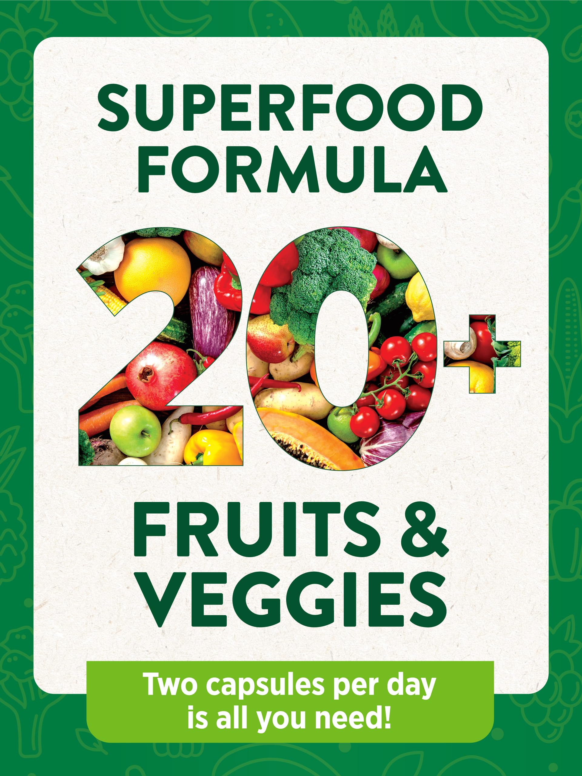 Nature's Truth Fruit and Veggies Supplement | 120 Vegetarian Capsules | 20+ Fruits & Vegetables | Vegetarian, Non-GMO, and Gluten Free Supplement Nature's Truth buy supplements canada
