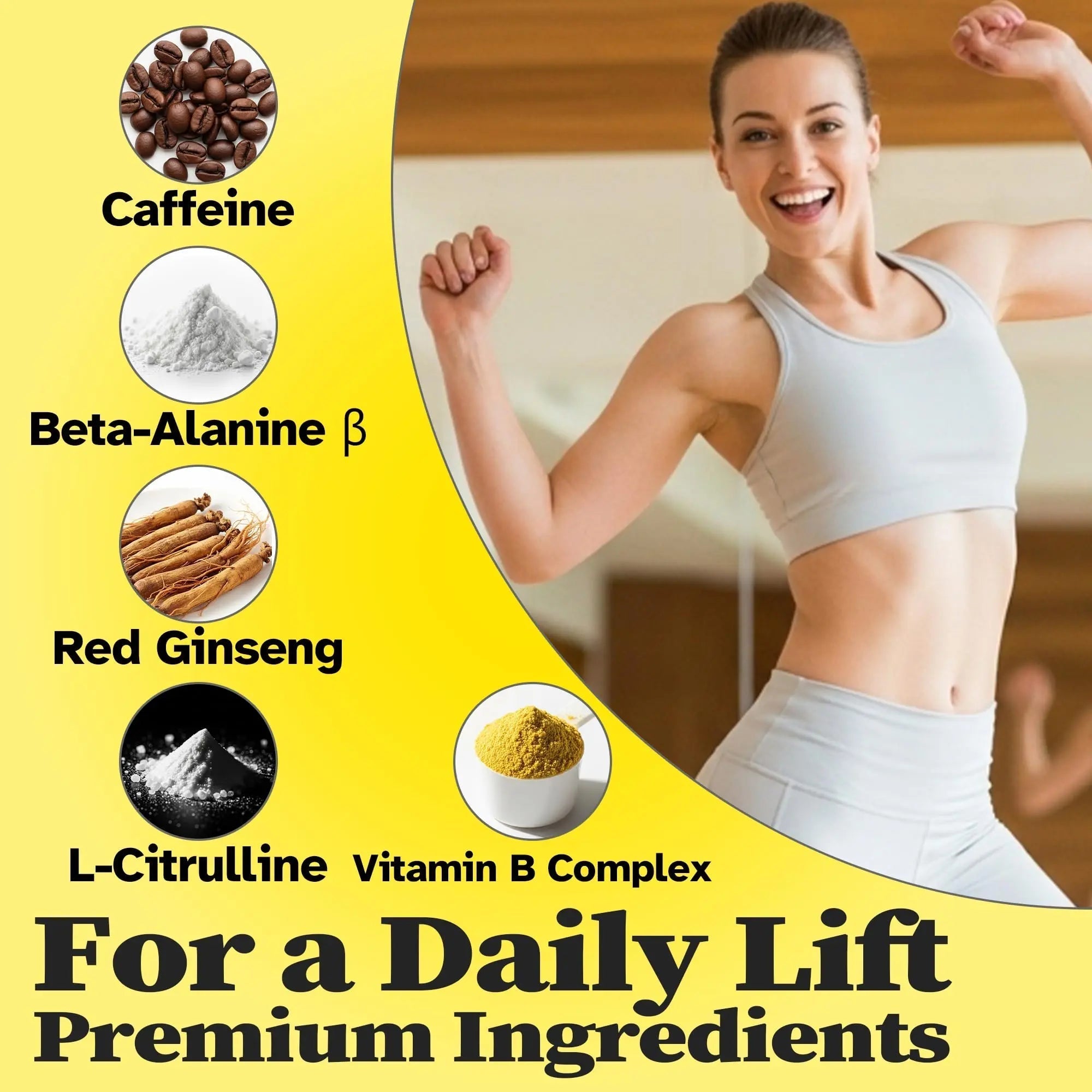 Energy Patches – 30 Plant-Based Patches with Biotin, Caffeine & Ginseng – Gentle Daily Support for Focus, Alertness & Vitality – Vegan Formula, 1 Month Supply Vitalumina buy supplements canada