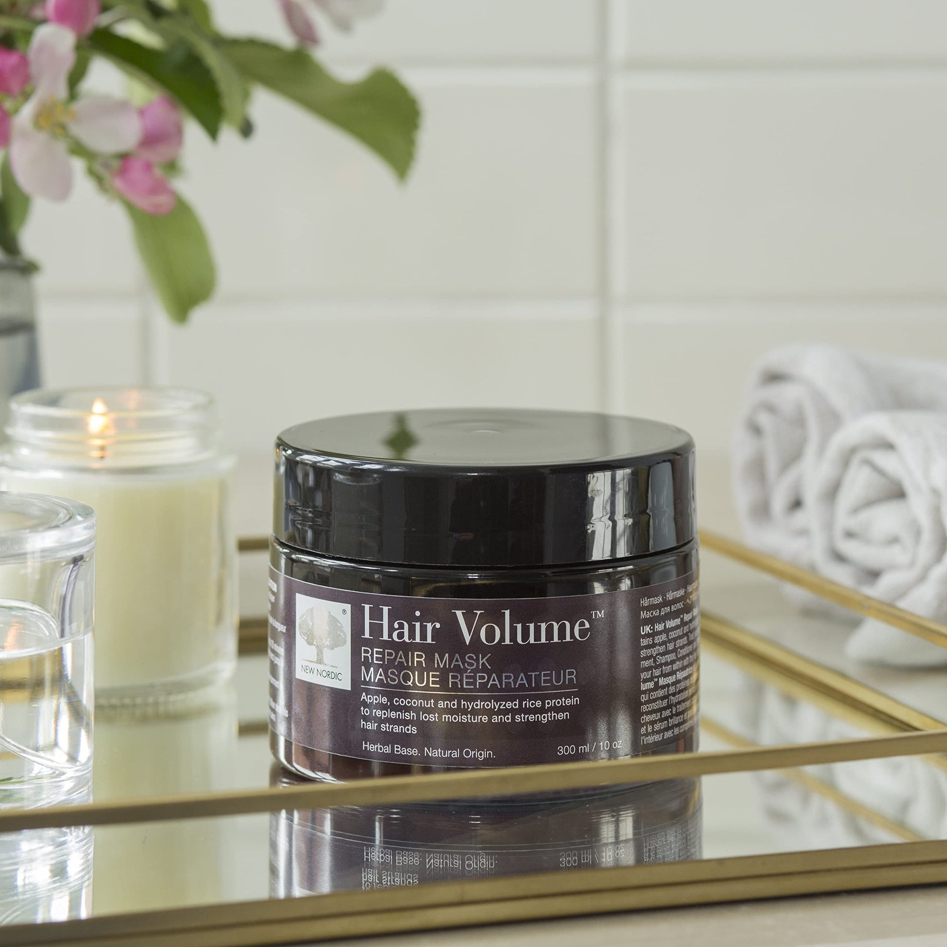 NEW NORDIC Hair Volume Repair Mask for Dry Damaged Hair & Natural Growth, Rebuild Moisture Balance, Volumize & Strengthen, 10 oz NEW NORDIC buy supplements canada