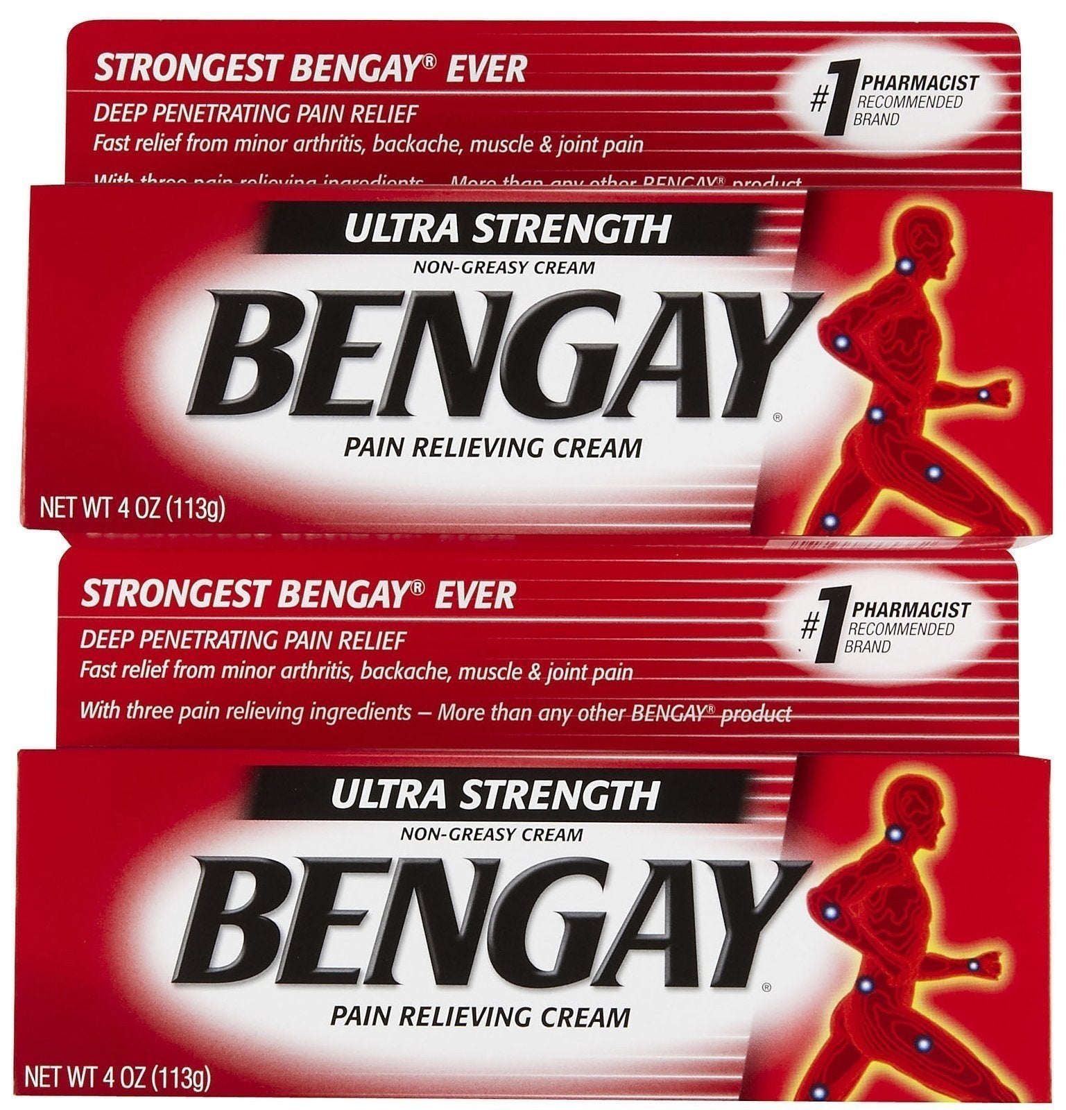 Bengay Ultra Stength Pain Relieving Cream, Non-Greasy-Ultra Strength, 2 pk Bengay buy supplements canada
