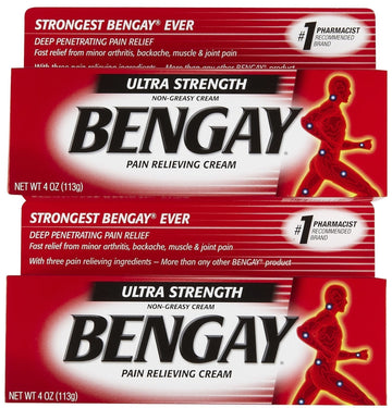 Bengay Ultra Stength Pain Relieving Cream, Non-Greasy-Ultra Strength, 2 pk Bengay buy supplements canada