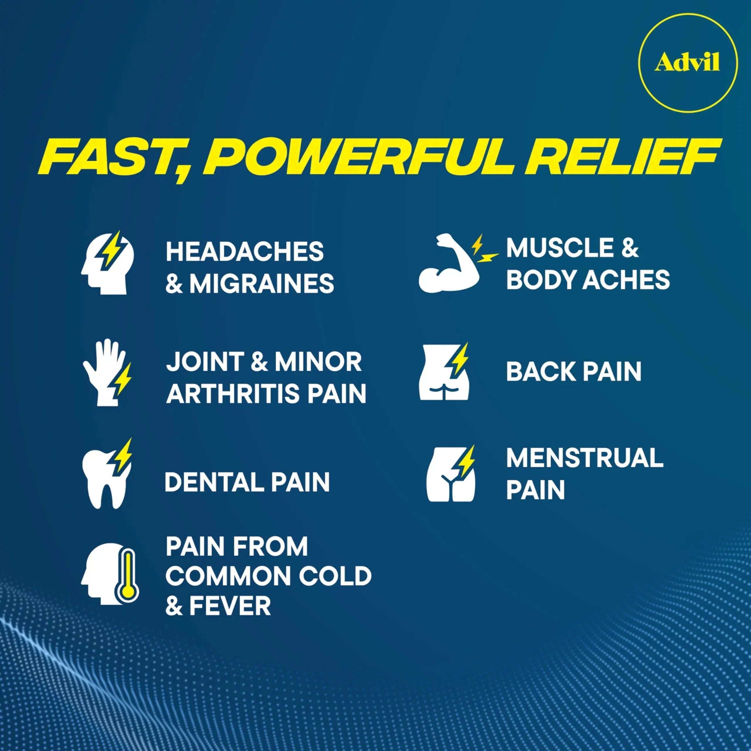 Advil Pain Reliever and Fever Reducer, Pain Relief Medicine with Ibuprofen 200mg for Headache, Backache, Menstrual Pain and Joint Pain Relief - 300+24 Coated Tablets Advil buy supplements canada