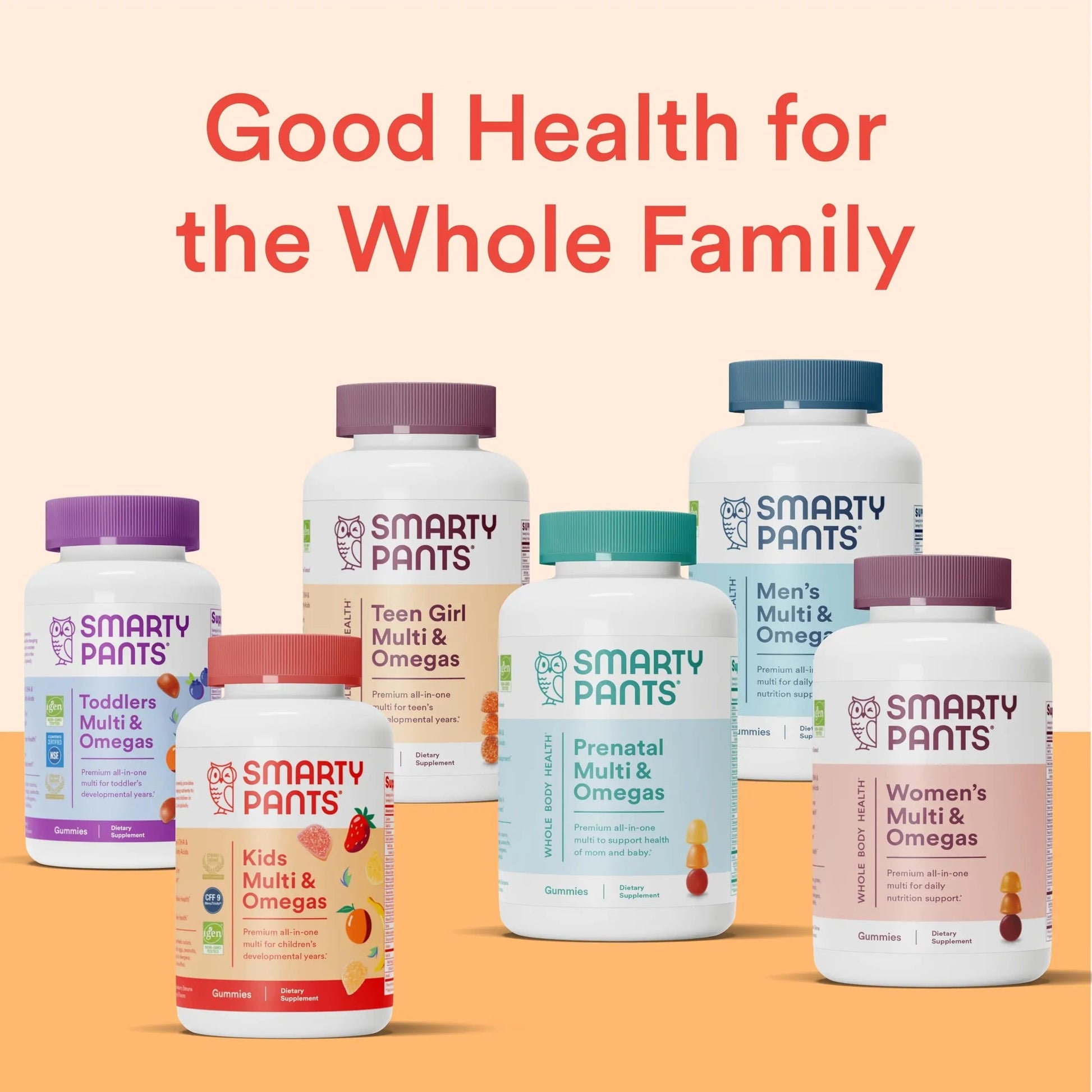 SmartyPants Kids Multivitamin Gummies: Omega 3 Fish Oil (EPA/DHA), Vitamin D3, C, Vitamin B12, B6, A, K & Zinc for Immune Support SmartyPants buy supplements canada