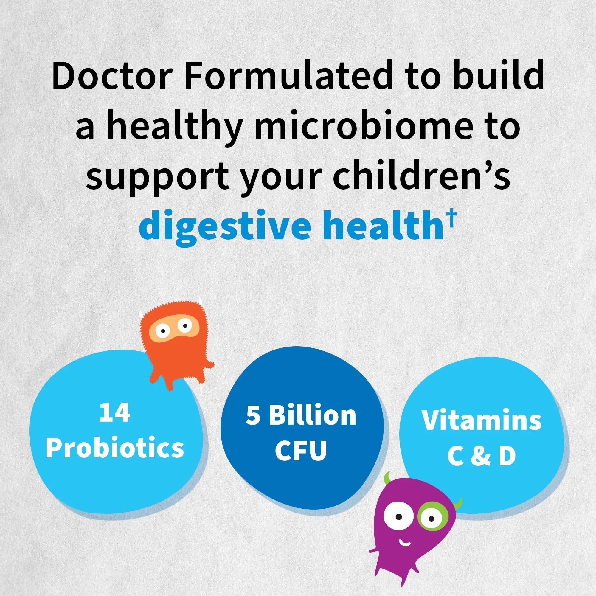 Garden of Life Dr. Formulated Probiotics for Kids, Organic Kids+ - Berry Cherry, 5 Billion CFU Chewable Probiotic plus Vitamin C and D Garden of Life buy supplements canada
