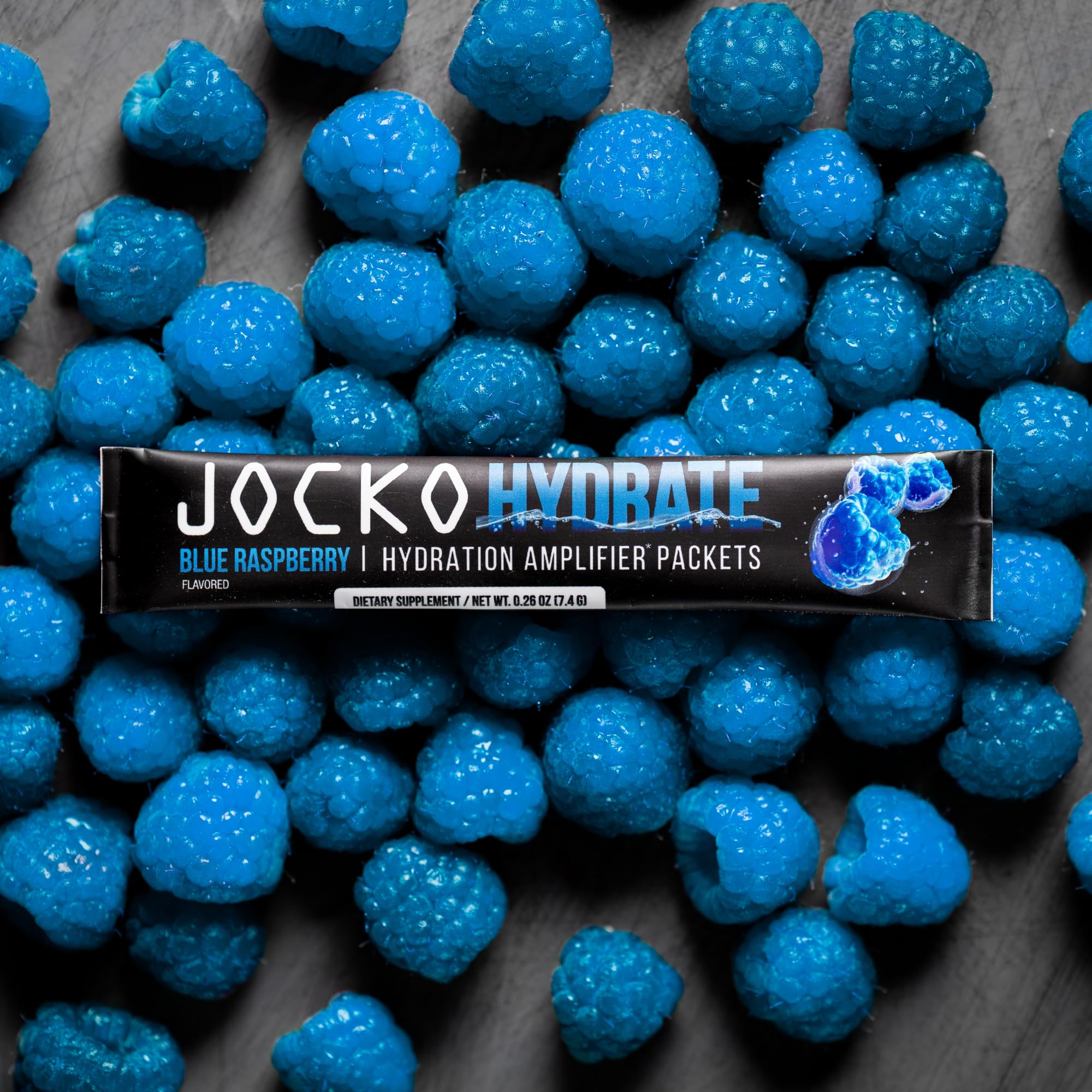 Jocko Fuel Hydrate Electrolytes Powder Packets Low Sugar - Hydration Amplifier Packets for Recovery, Dehydration, & Exercise - with Vitamins B6, B12 & C Jocko Fuel buy supplements canada