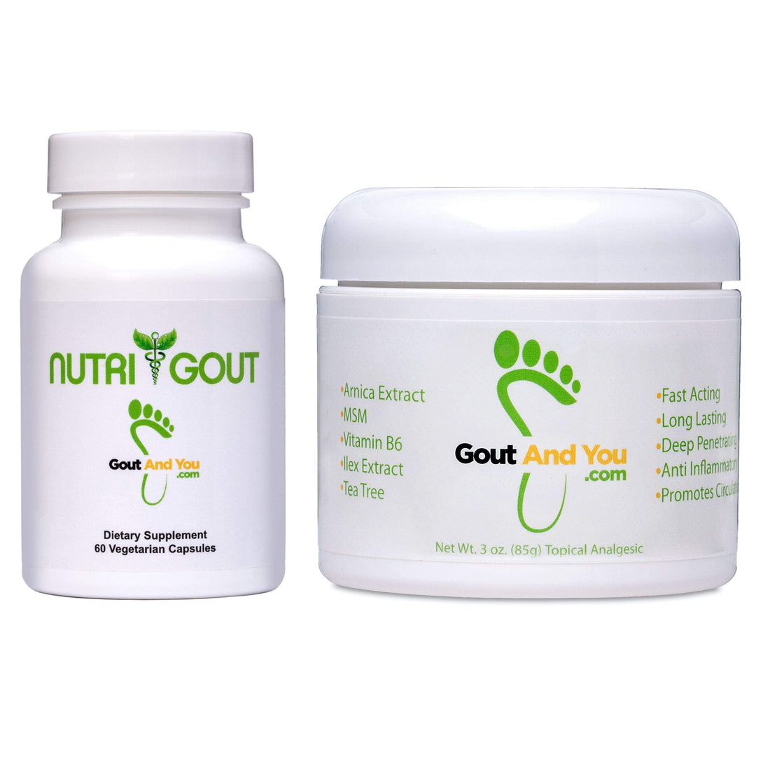 Nutrigout and Joint & Muscle Relief Cream Gout and You buy supplements canada