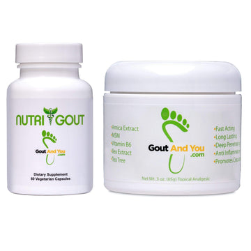 Nutrigout and Joint & Muscle Relief Cream Gout and You buy supplements canada