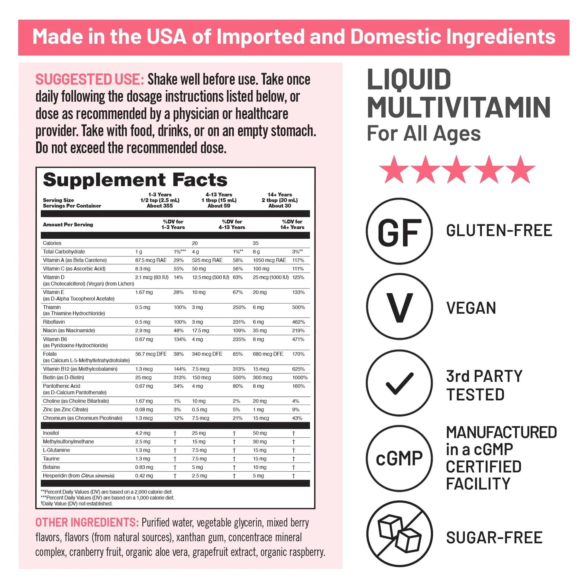 NatureWise Liquid Multivitamin for Women, Men of All Ages - Sugar Free, Vegan - Vitamins for Energy Levels, Beauty NatureWise buy supplements canada