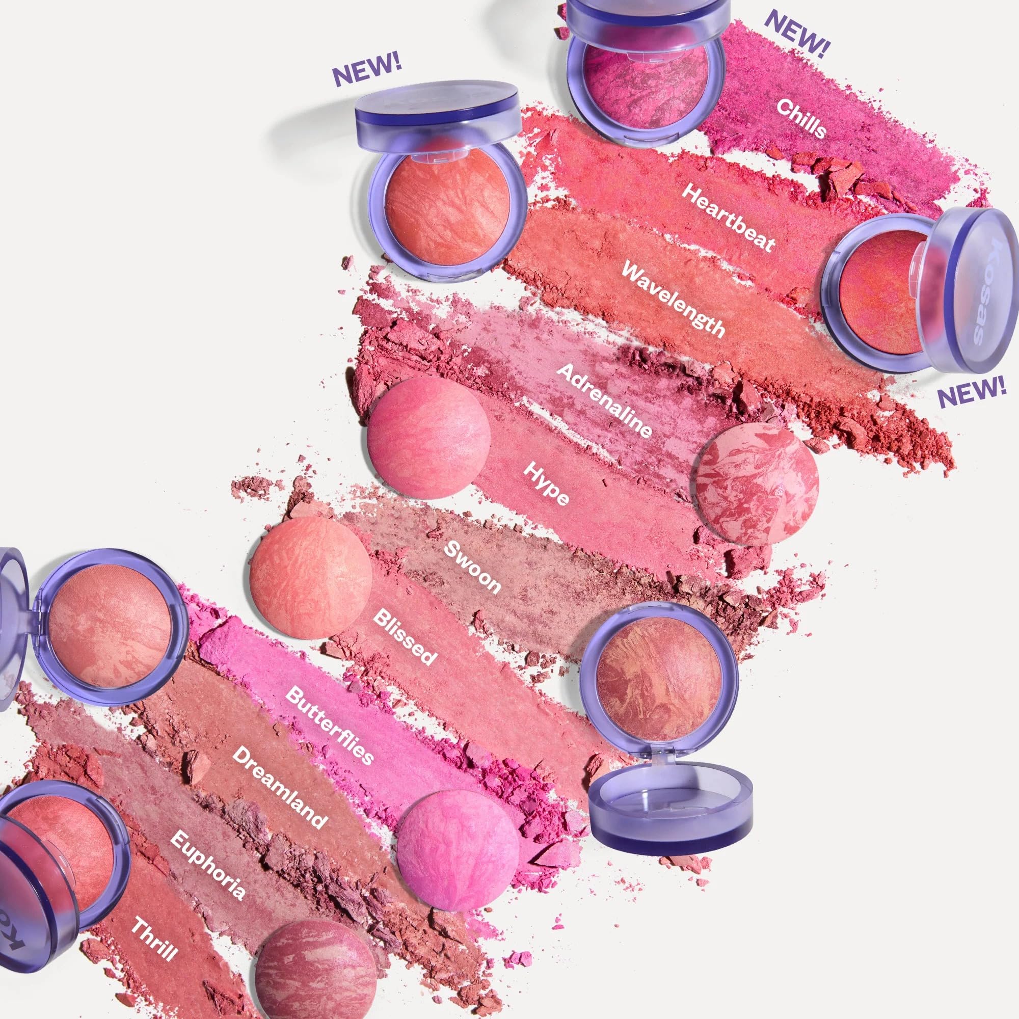 Kosas Blush is Life –Talc-Free Dimensional Blush Baked with Squalane & Hyaluronic Acid – Long Wear, Safe for Sensitive Skin - Hype Kosas buy supplements canada