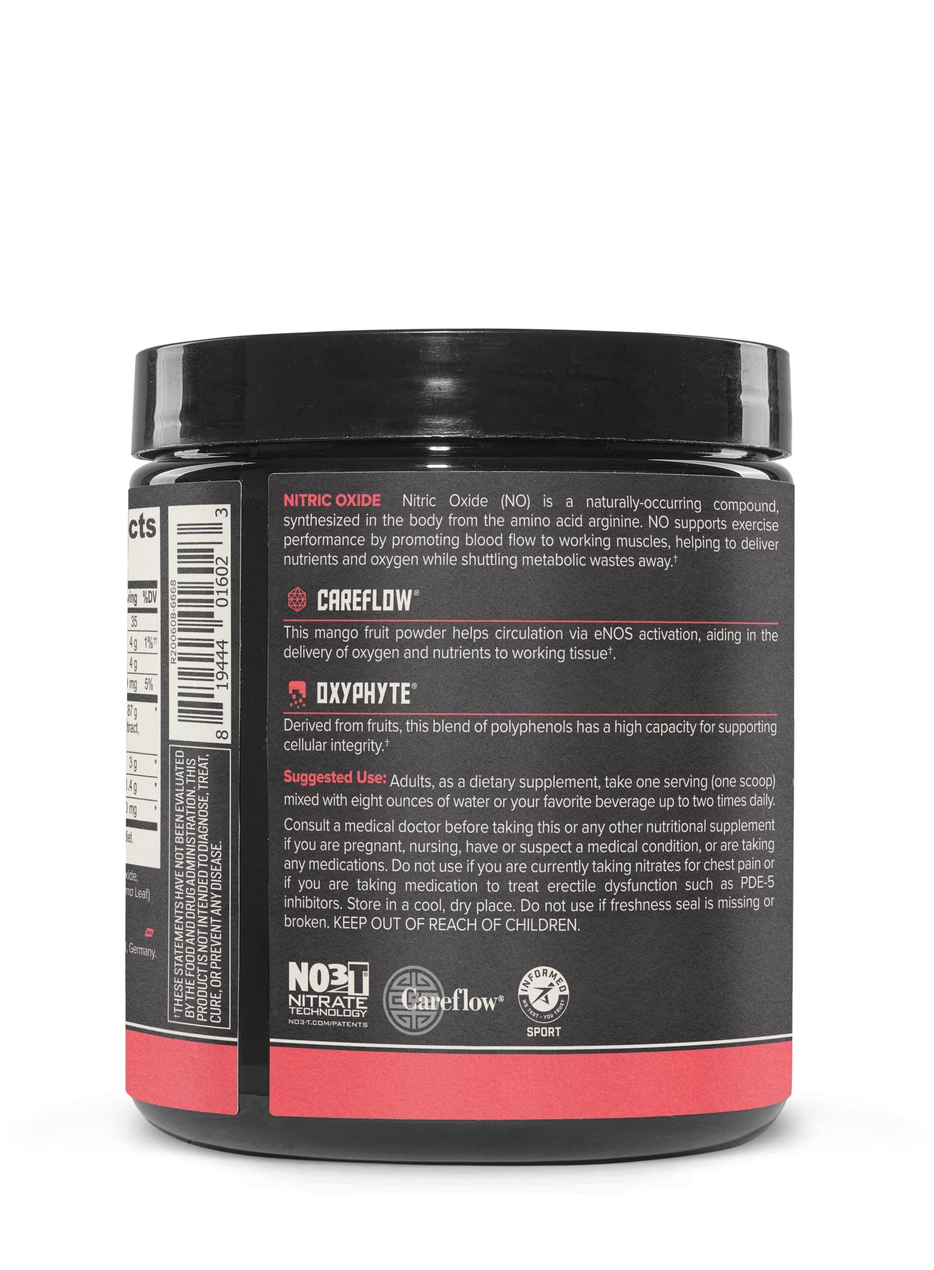 ONNIT Total Nitric Oxide - Caffeine Free Pre Workout Powder w/ Beet Root, L Arginine ONNIT buy supplements canada