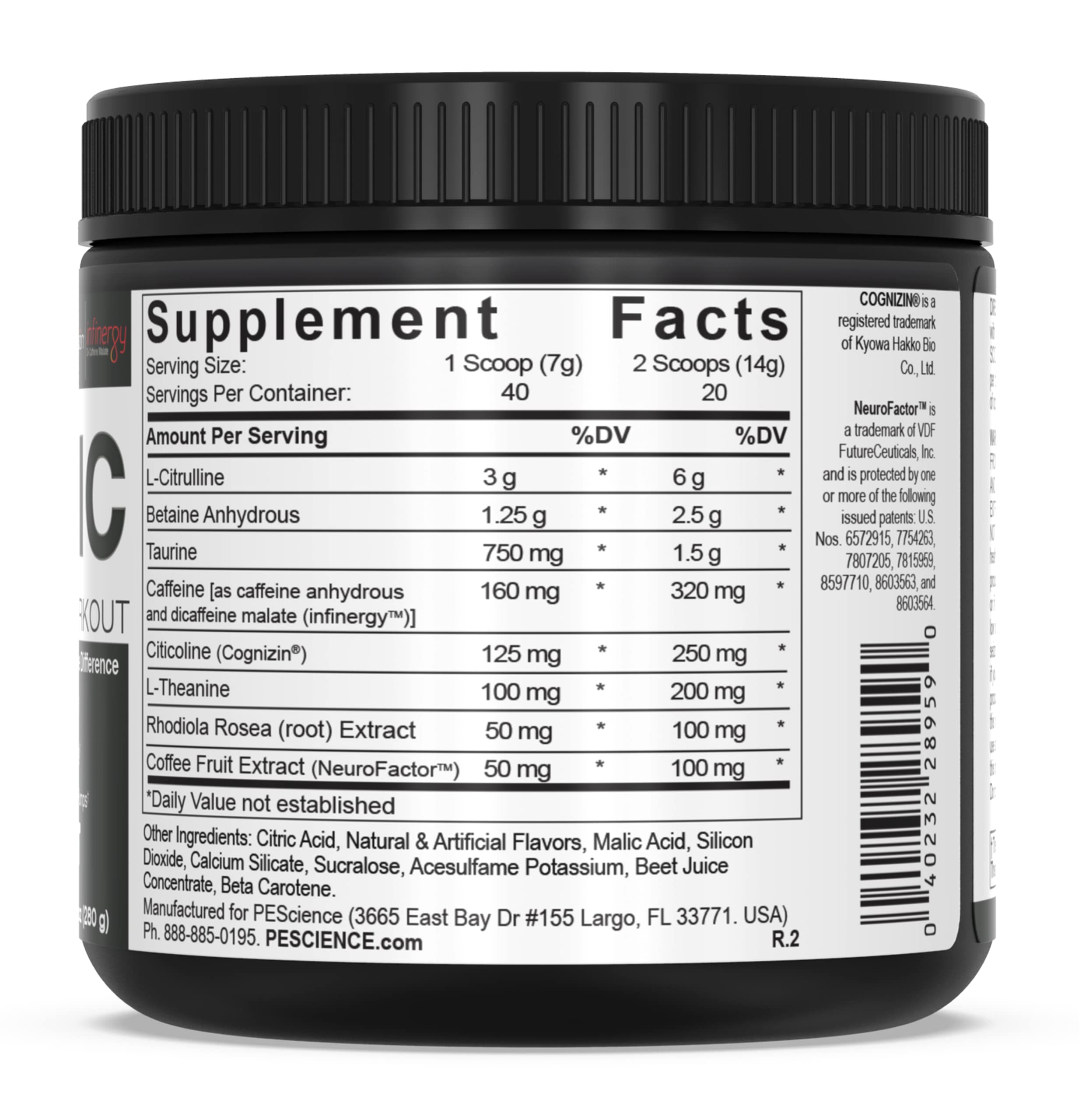 PEScience High Volume + Prolific Pre-Workout Stack, Powerful Nitric Oxide & Energy PEScience buy supplements canada