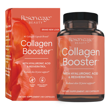 Reserveage Beauty Collagen Booster - Supplement for Skincare & Joint Health - Supports Healthy Collagen Production for Women - 60 Capsules (30 Servings) Reserveage Nutrition buy supplements canada