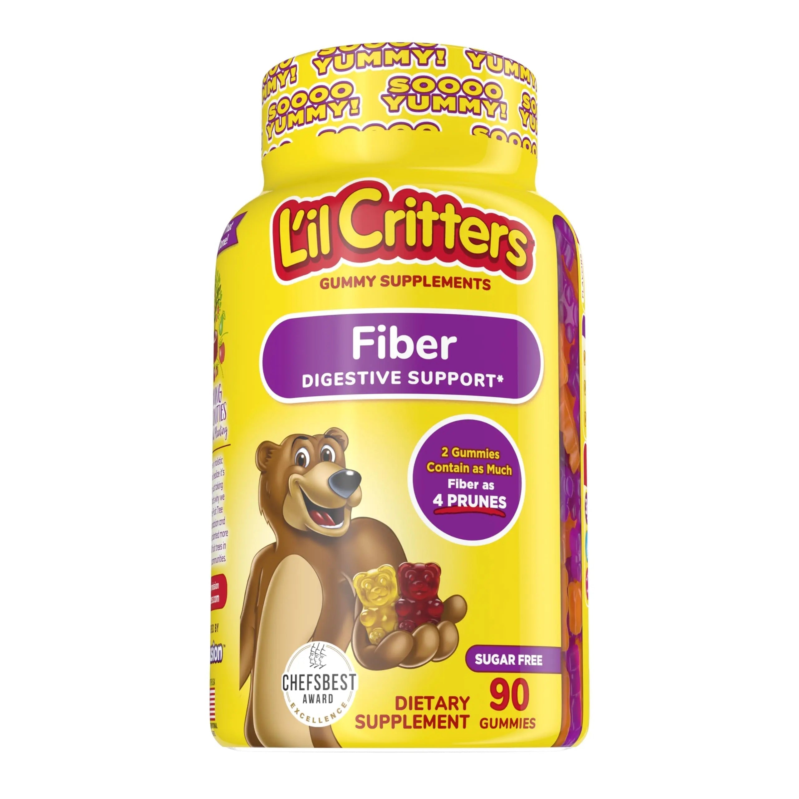 Flintstones Vitamins Chewable Kids Vitamins, Complete Multivitamin & L’il Critters Fiber Daily Gummy Supplement for Kids Flintstones Vitamins buy supplements canada