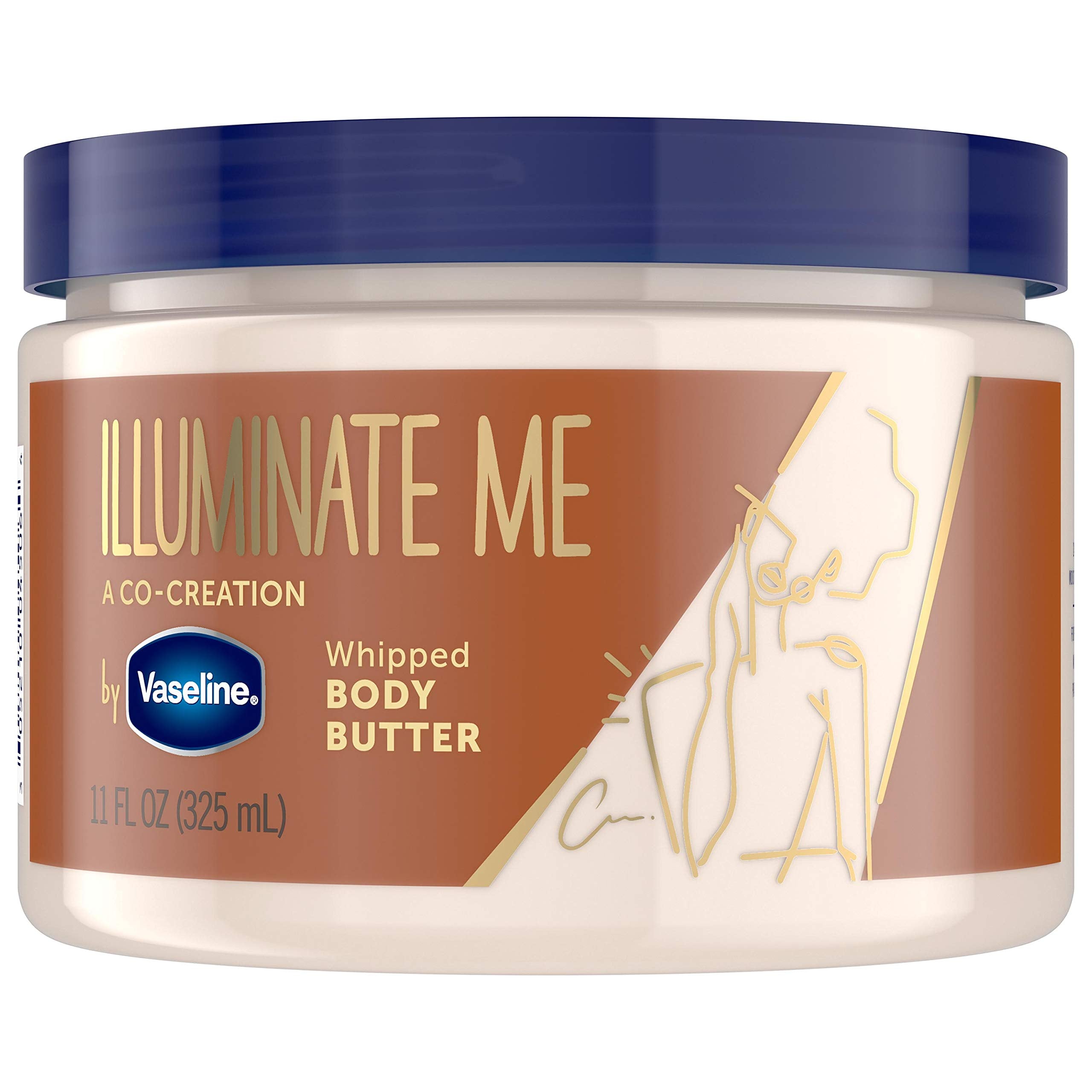 Vaseline Illuminate Me Shea Butter Whipped Body Butter for Melanin Rich Skin Provides 24 Hour Moisturization for Dry Skin 11 oz Vaseline buy supplements canada