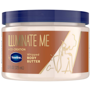 Vaseline Illuminate Me Shea Butter Whipped Body Butter for Melanin Rich Skin Provides 24 Hour Moisturization for Dry Skin 11 oz Vaseline buy supplements canada