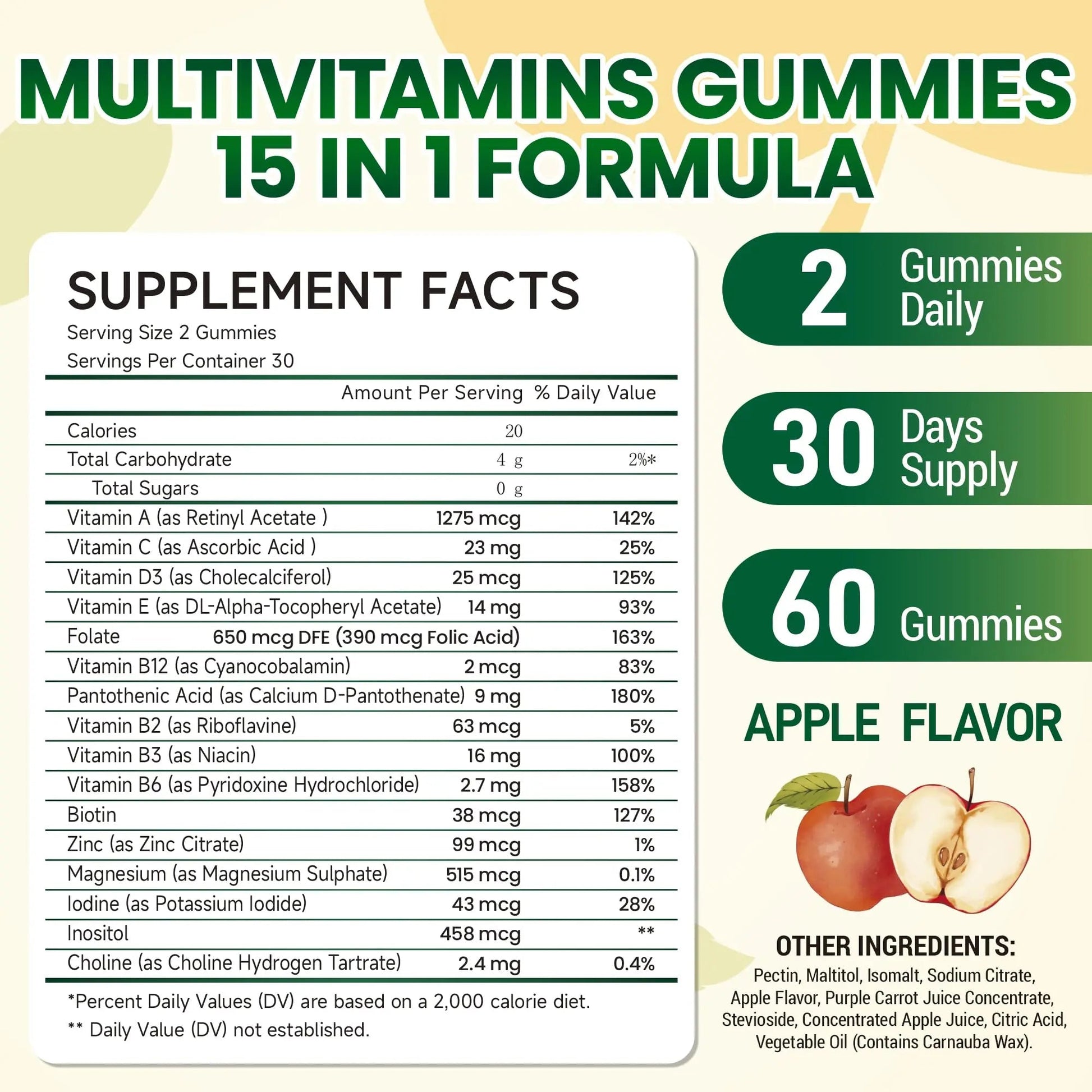 I LOVE HEALTH® 15-in-1 Multivitamin Gummies for Adults & Kids - Enhanced Formula with Vitamin A, C, D3, E, B12, Zinc, Magnesium & More I LOVE HEALTH buy supplements canada
