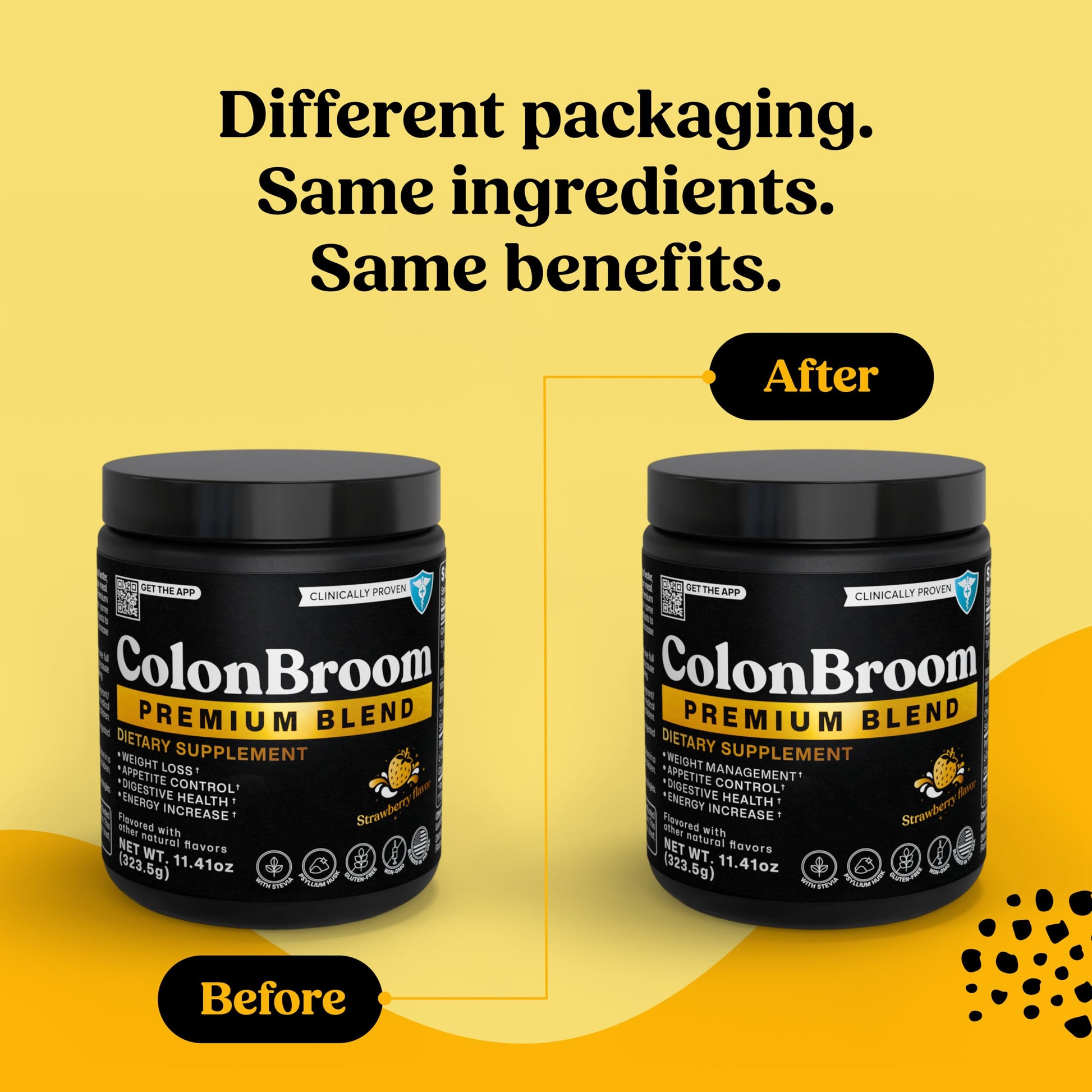 ColonBroom Premium Powder Supplement (Strawberry) - Colon Broom Psyllium Husk Fiber Powder Drink - Gluten Free, Non-GMO Colon Cleanse for Bloating Relief & Gut Health, 50 Servings ColonBroom buy supplements canada