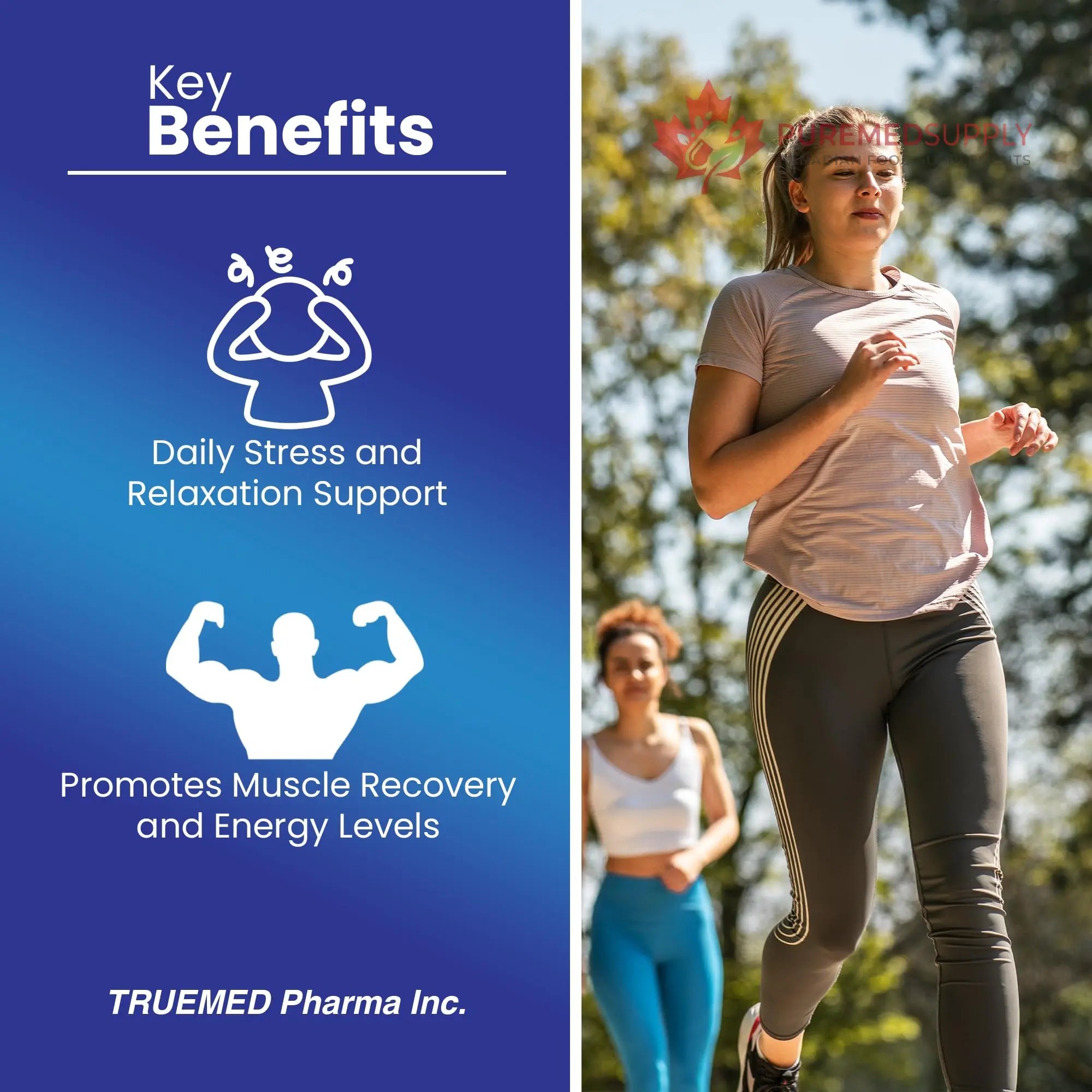 Truemed Triple Magnesium Complex Supplement 235mg with Magnesium Citrate, Malate & Lysinate Chelate | Magnesium Supplement for Sleep, Muscle Relaxation, Energy & Nerve Support | 60 Capsules, USA Made TRUEMED buy supplements canada