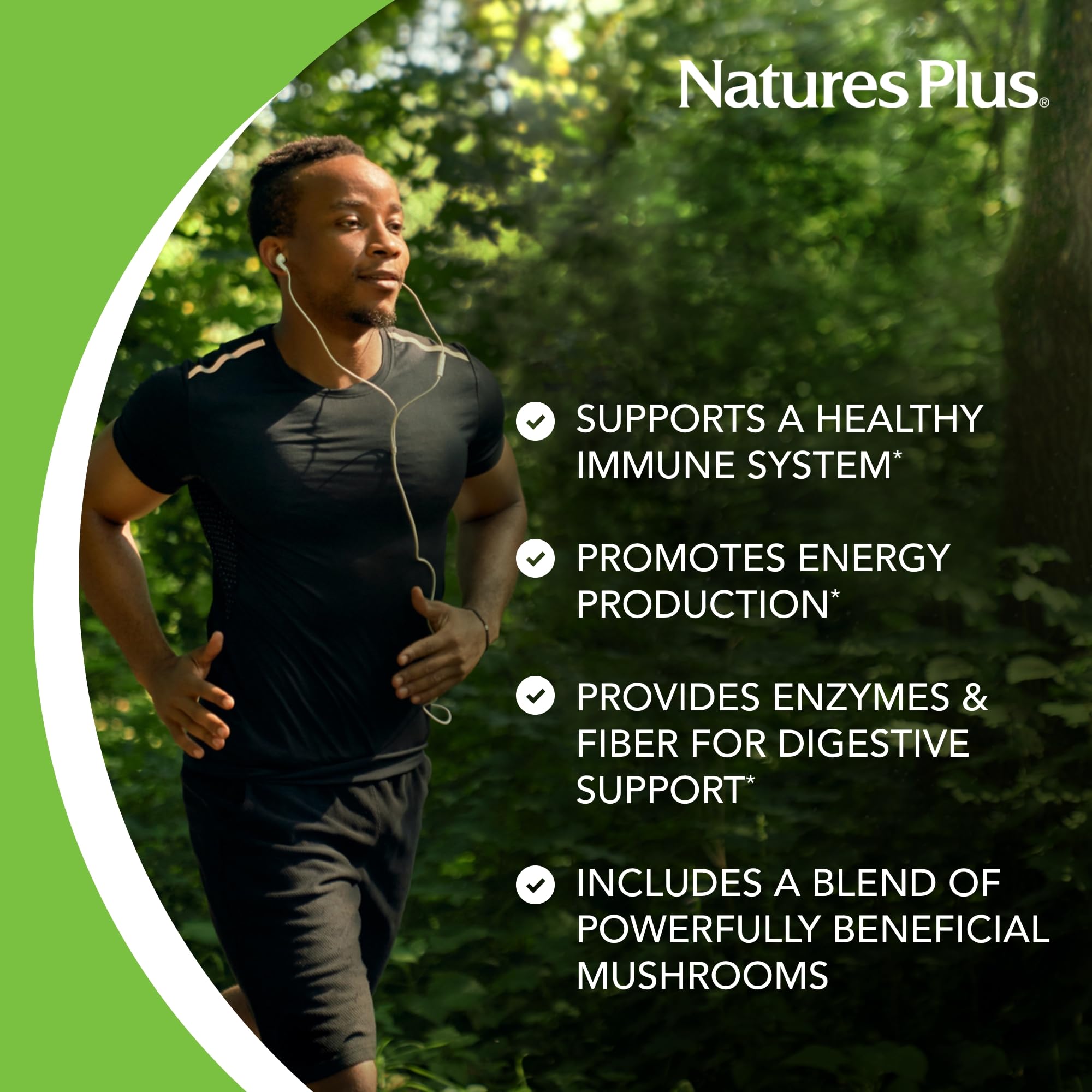 NaturesPlus SPIRU-TEIN GOLD, Vanilla - 1.03 lb - Plant-Based Protein Powder - Vitamins & Minerals for Energy - Vegetarian, Gluten Free - 13 Servings NaturesPlus buy supplements canada