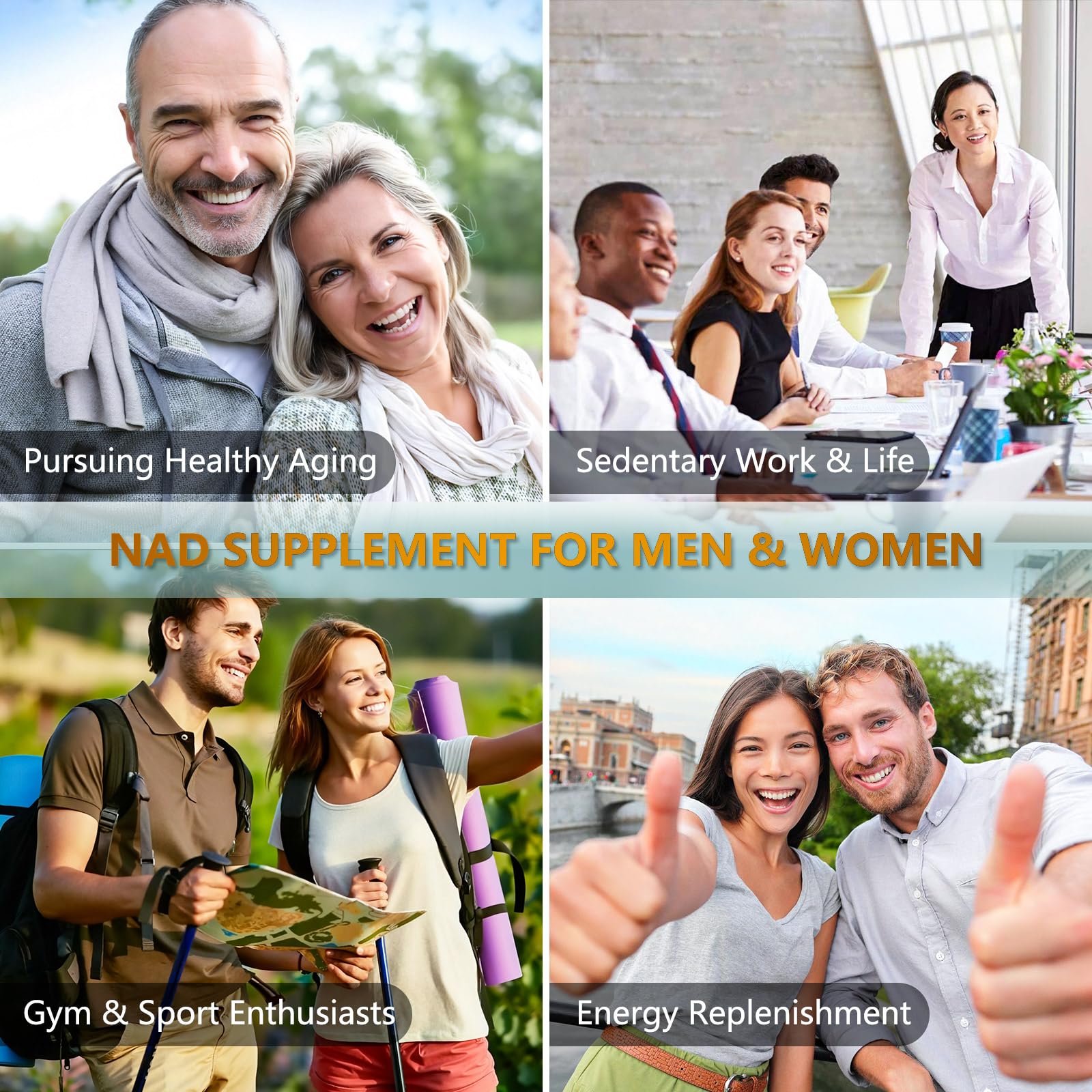 UNcena NAD Supplement 1500mg - Liposomal NAD+ Nicotinamide Riboside with Resveratrol, NAD Plus Boosting - Support Cellular Health, Stamina & Healthy Aging for Women & Men- 120 Capsules UNcena buy supplements canada