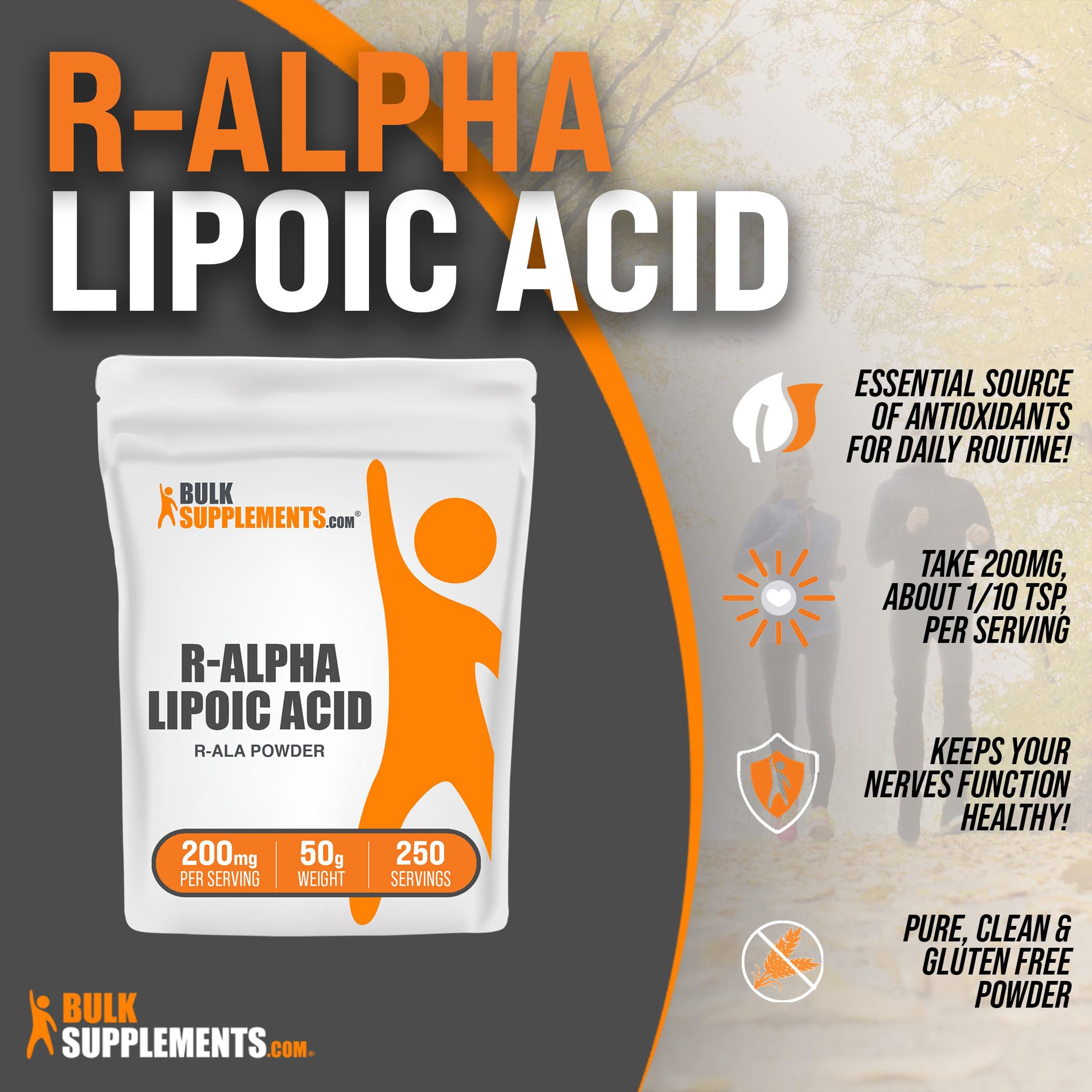 BULKSUPPLEMENTS.COM R-Alpha Lipoic Acid Powder - ALA Supplement, R Alpha Lipoic BULKSUPPLEMENTS.COM buy supplements canada