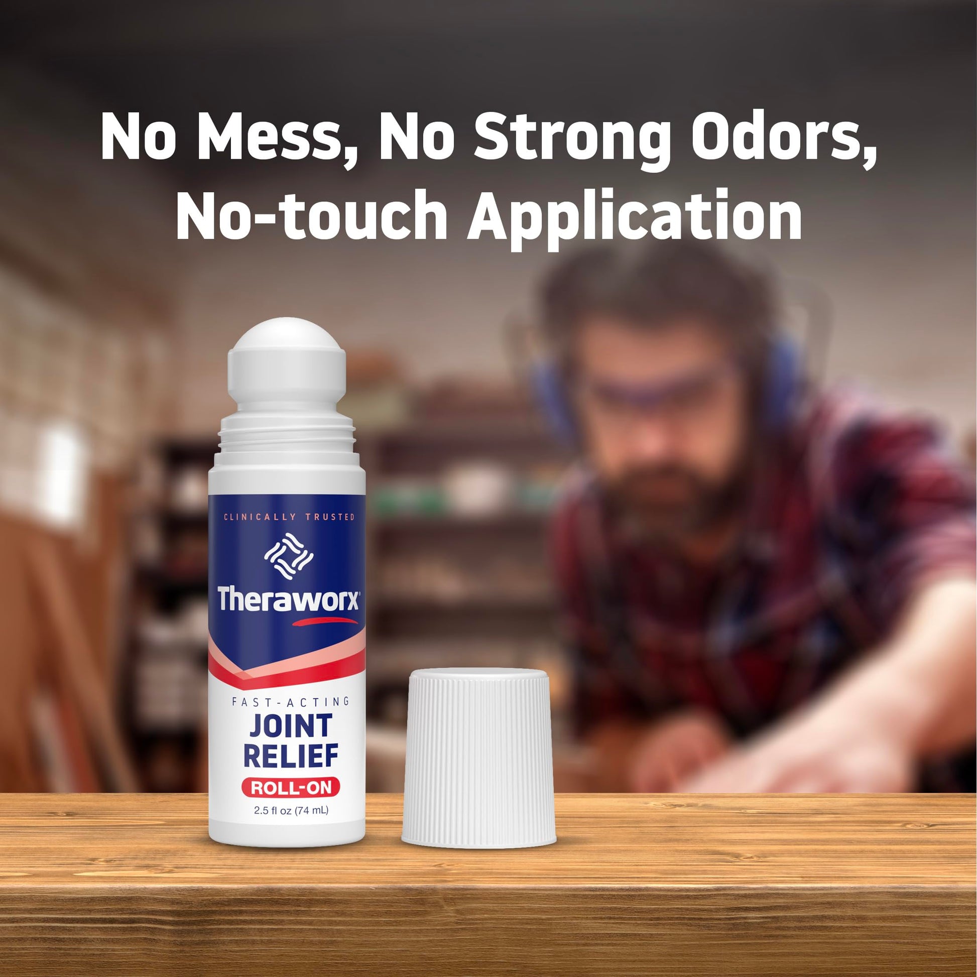 Theraworx Fast-Acting Joint Relief Roll-On Joint Discomfort & Inflammation Relief - 2.5 Oz - 2 Count Theraworx buy supplements canada