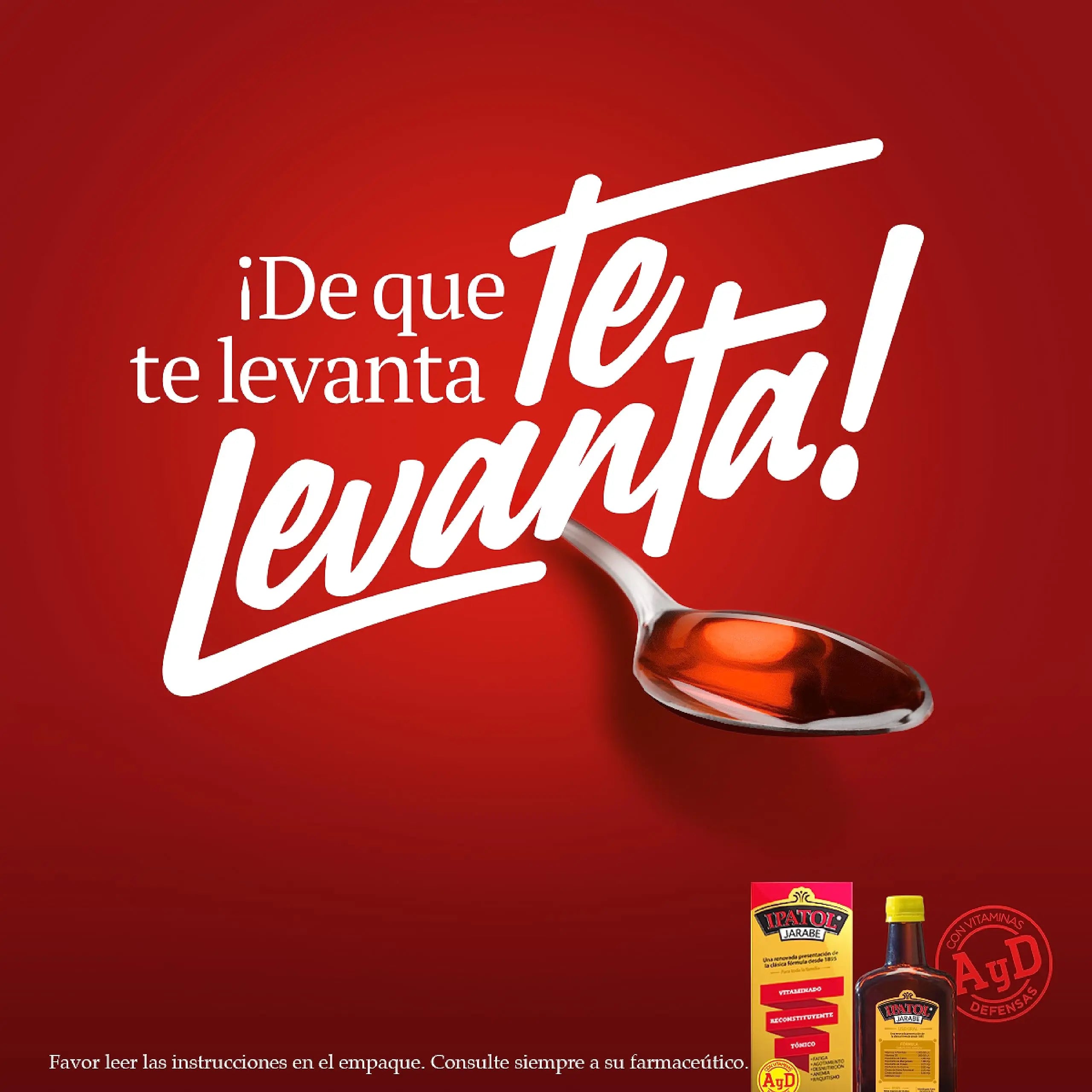 Ipatol, Multivitamin Supplement, Since 1895. Vitamin A, D, Calcium, Iron, Manganese, Sodium, Potassium. Suplemento multivitaminico, Desde 1895 Ipatol buy supplements canada