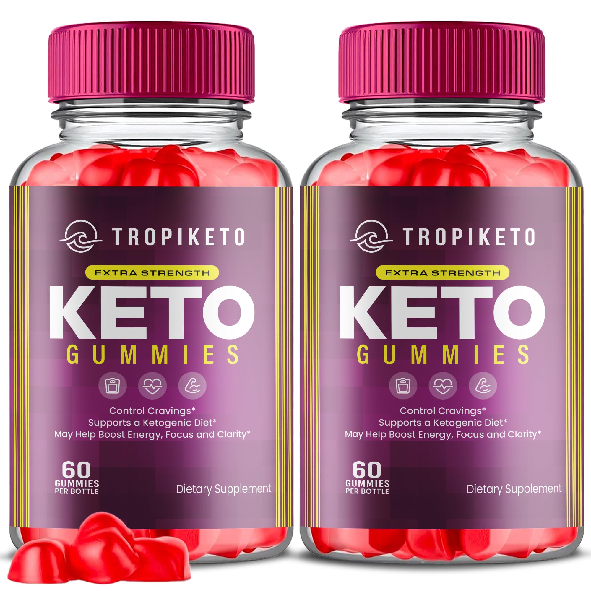 (2 Pack) Tropiketo Keto ACV Gummies, Tropiketo Keto, Tropiketo Gummies Advanced ACV Titan Labs buy supplements canada