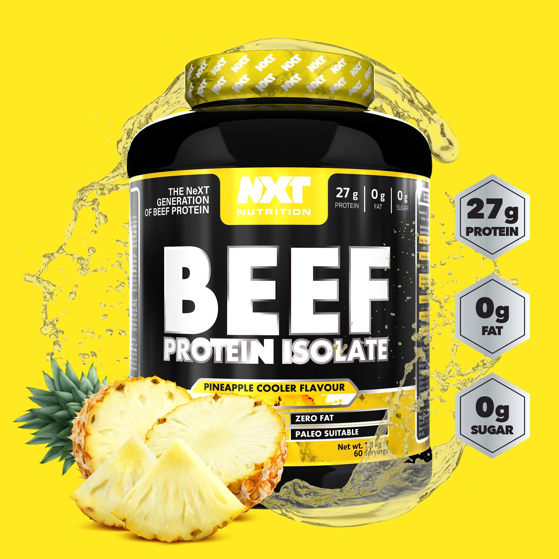 NXT Nutrition Beef Protein Isolate Powder - Protein Powder High in Natural Amino Acids NXT Nutrition buy supplements canada