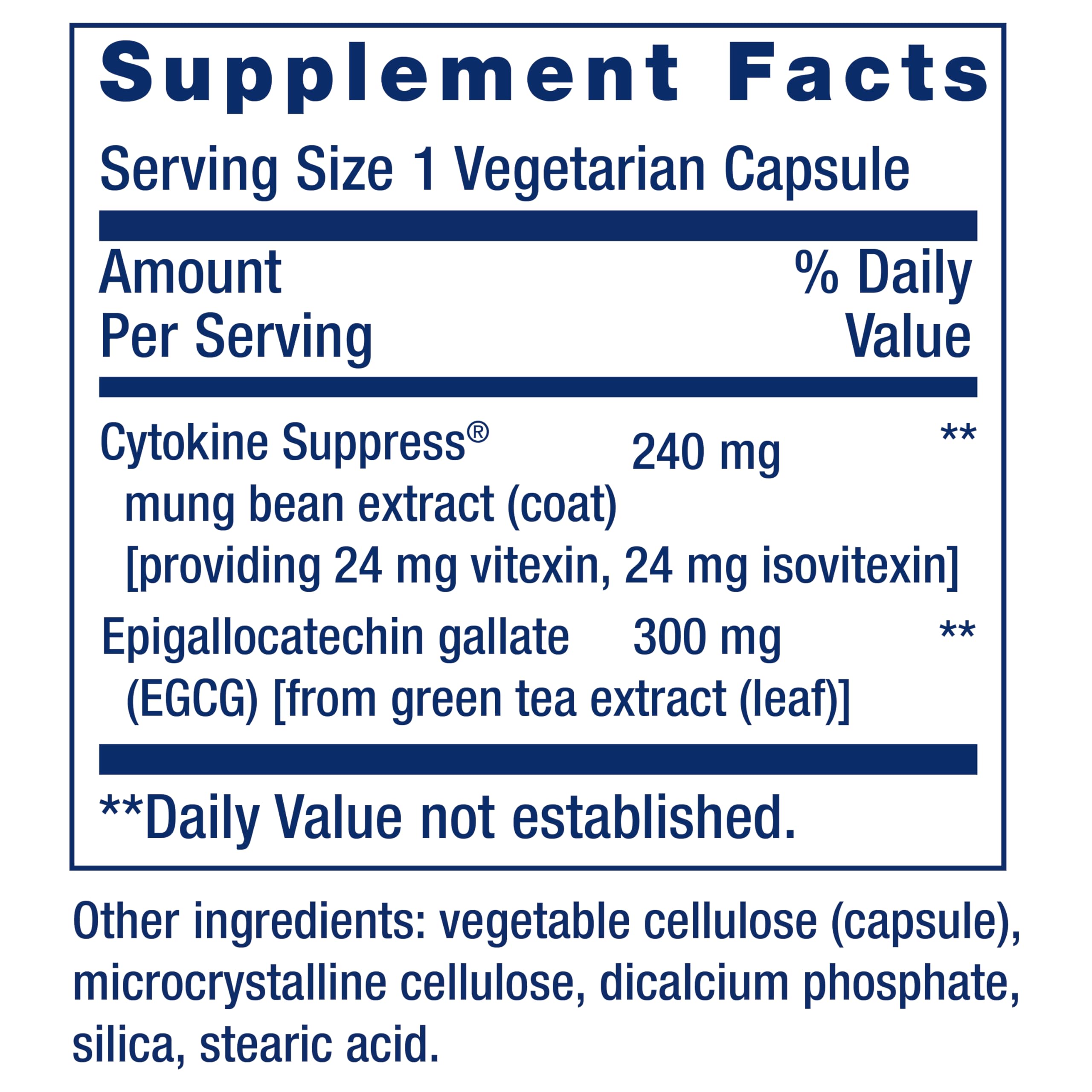 Life Extension Cytokine Suppress with EGCG, 30 Count Life Extension buy supplements canada
