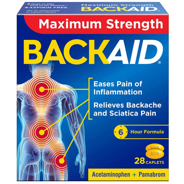 BACKAID Pills 28 Tablets (Pack of 6) Backaid buy supplements canada