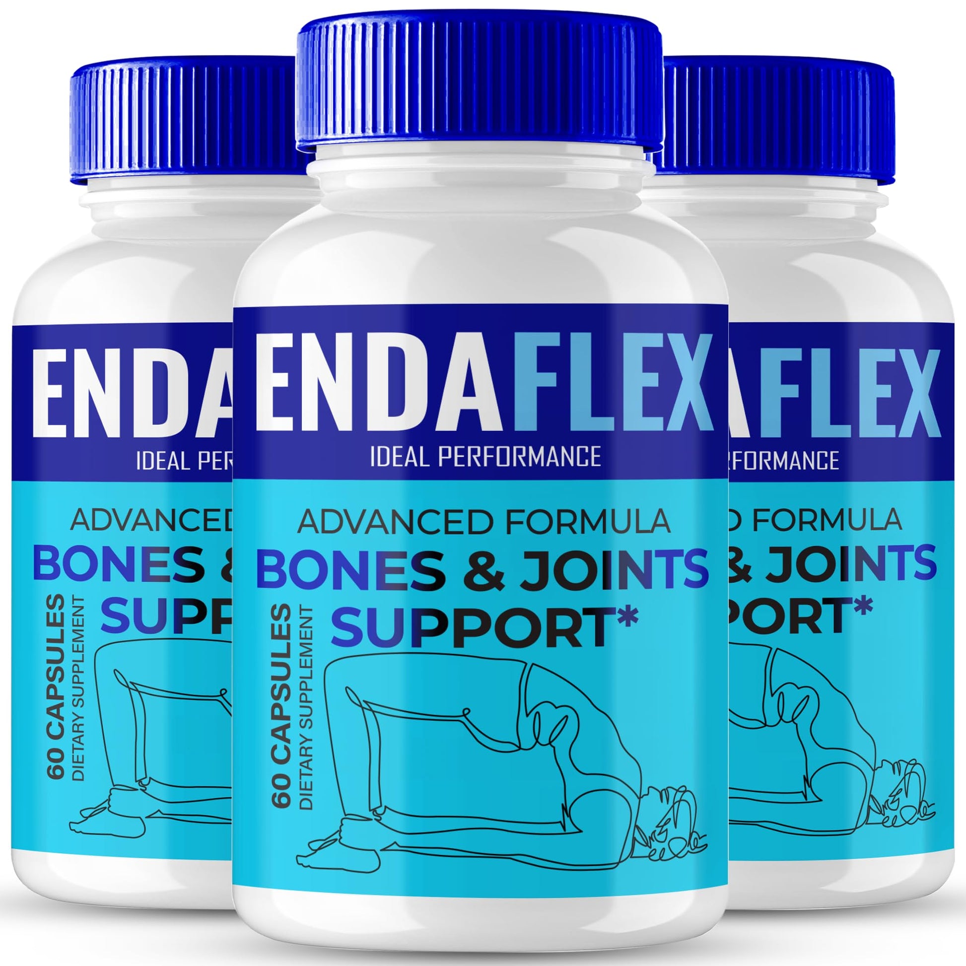 Endaflex Capsules, Advanced Joint Support Supplement Pills for Mobility and Comfort - Maximum Strength, Official Enda Flex Joint Support All Natural Formula, Premium Enda-Flex Reviews (3 Pack) IDEAL PERFORMANCE buy supplements canada