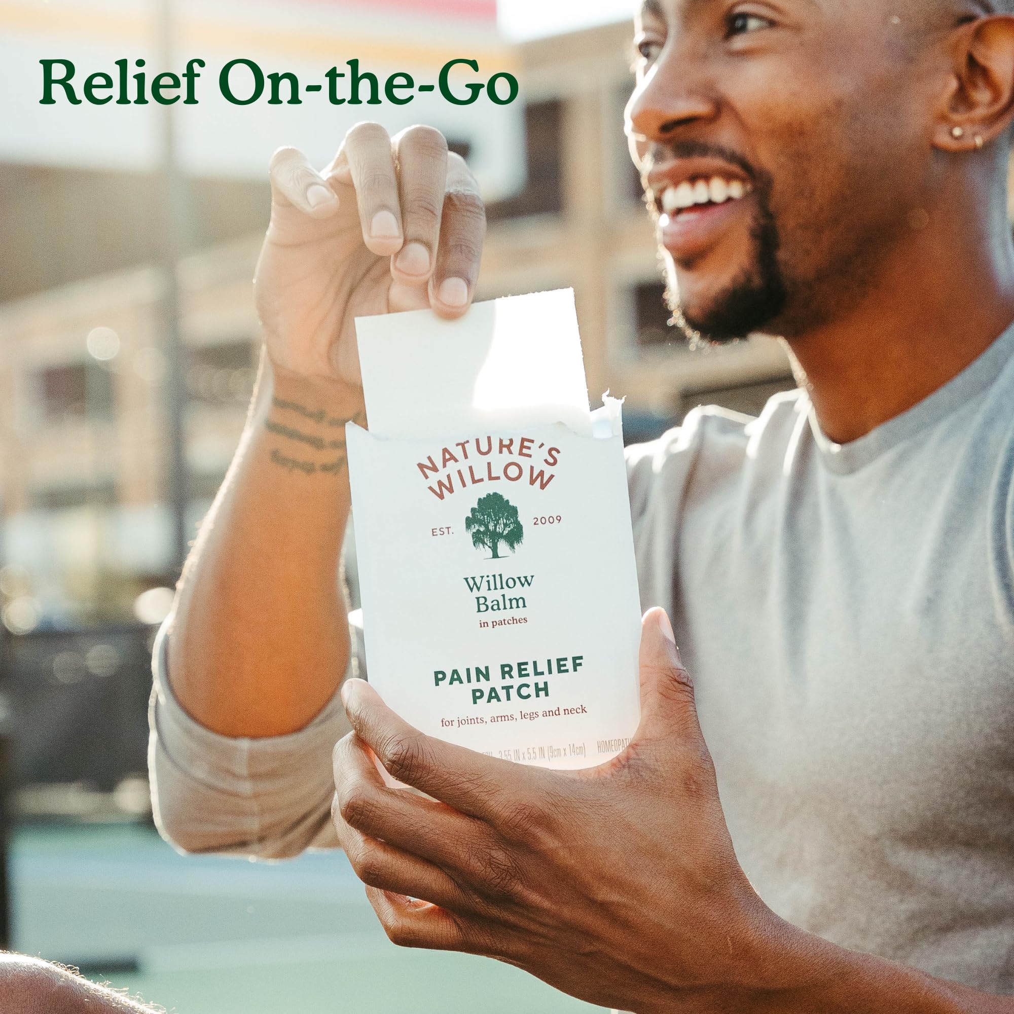 Nature's Willow Natural Pain Relief Patches for Muscles & Joints | Fast-Acting with White Willow Bark | Free from Artificial Fragrances & Dyes | 6 Patches per Pack (3-Pack) Nature's Willow buy supplements canada