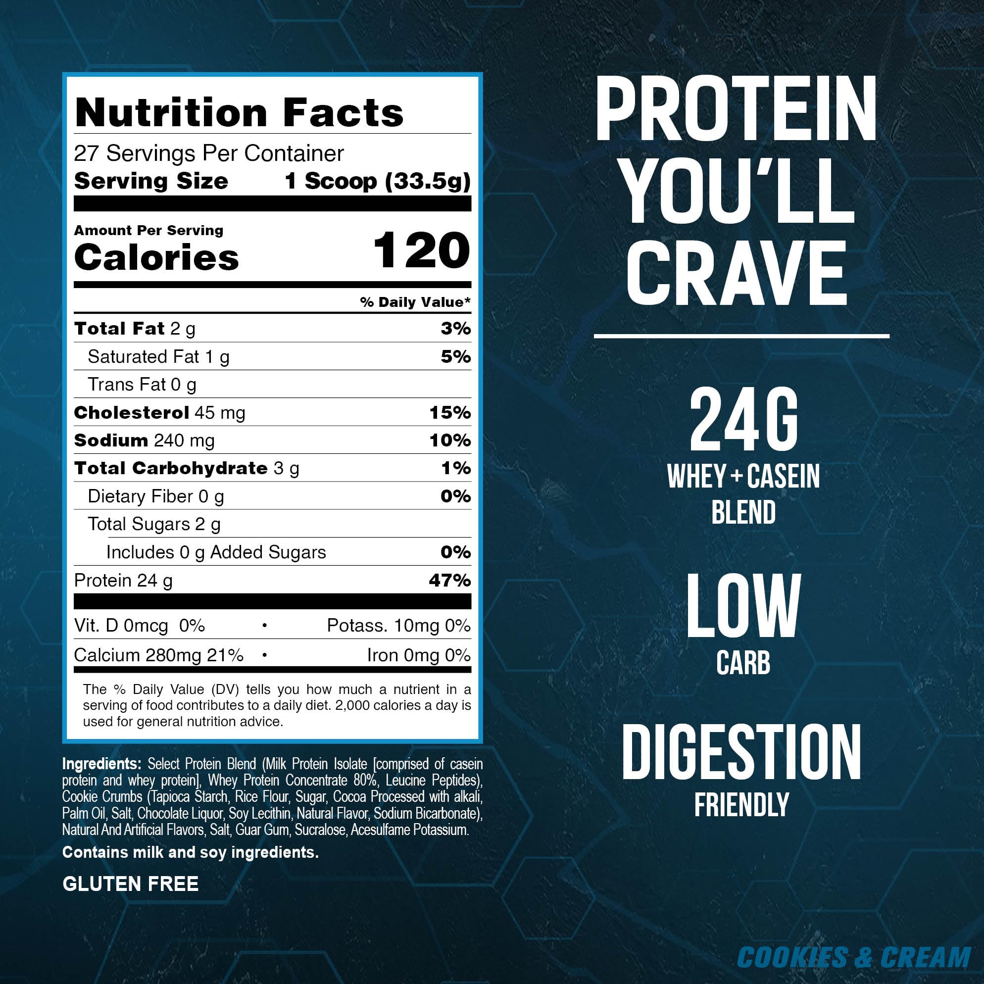 PEScience Select Protein, Cookies and Cream, 27 Serving, Premium Whey and Casein PEScience buy supplements canada