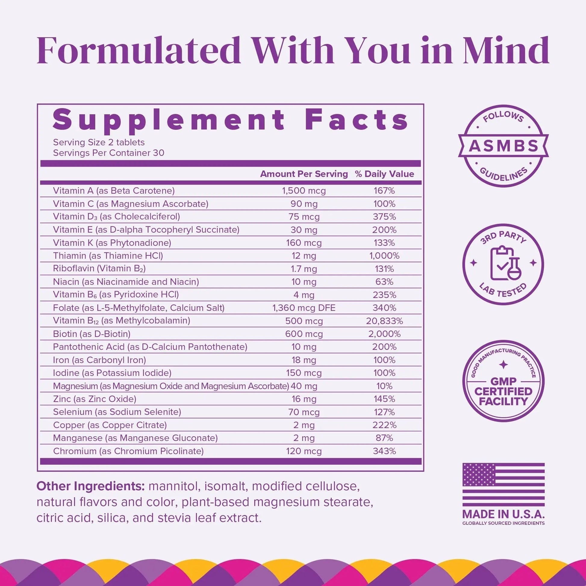 BariMelts Bariatric Multivitamin with Iron, 60 Fast-Dissolving Tablets (1-Month Supply), Sugar-Free Bariatric Vitamins for Women, Natural Fruit Flavor BariMelts buy supplements canada