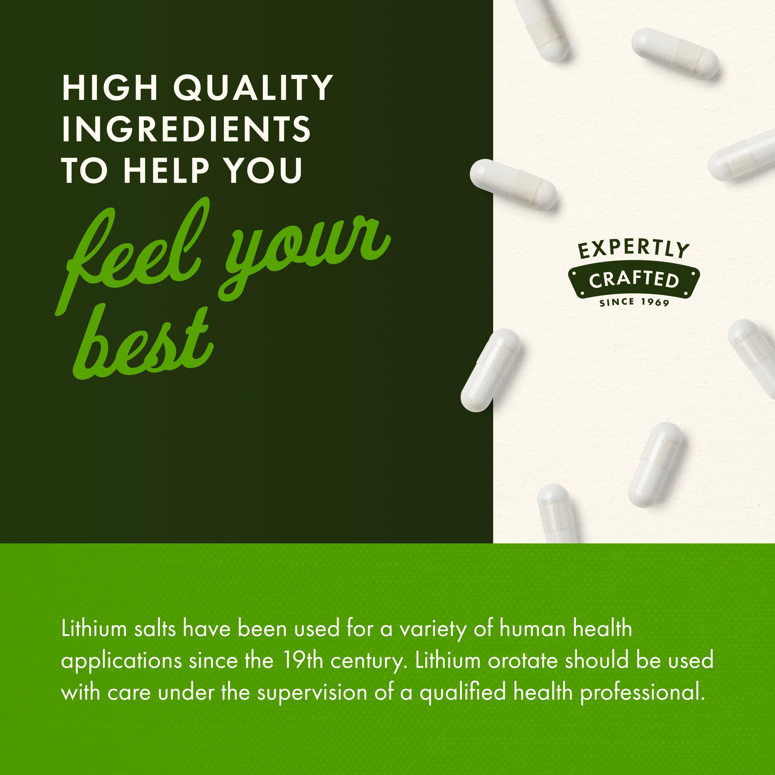Swanson Lithium Orotate Mood and Memory Support Supplement for Stress-Prone Adults Seeking Emotional Wellness Swanson buy supplements canada