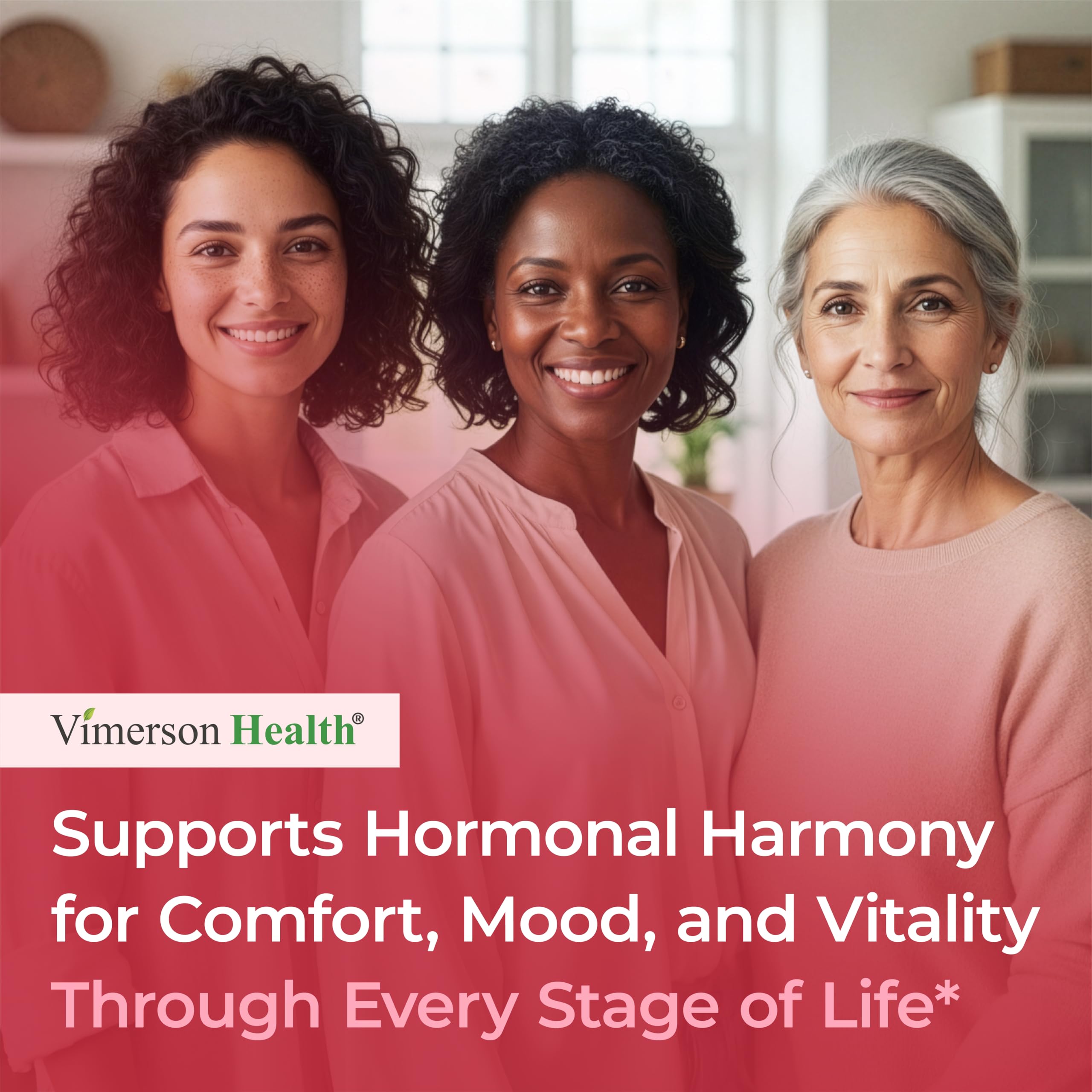 Hormone Harmony for Women with Black Cohosh, Dong Quai & Red Clover – Natural Hormone Balance for Women of All Ages – Supports PMS, Menopause & Mood – Women’s Hormone Balance Supplement – 60 Capsules Vimerson Health buy supplements canada