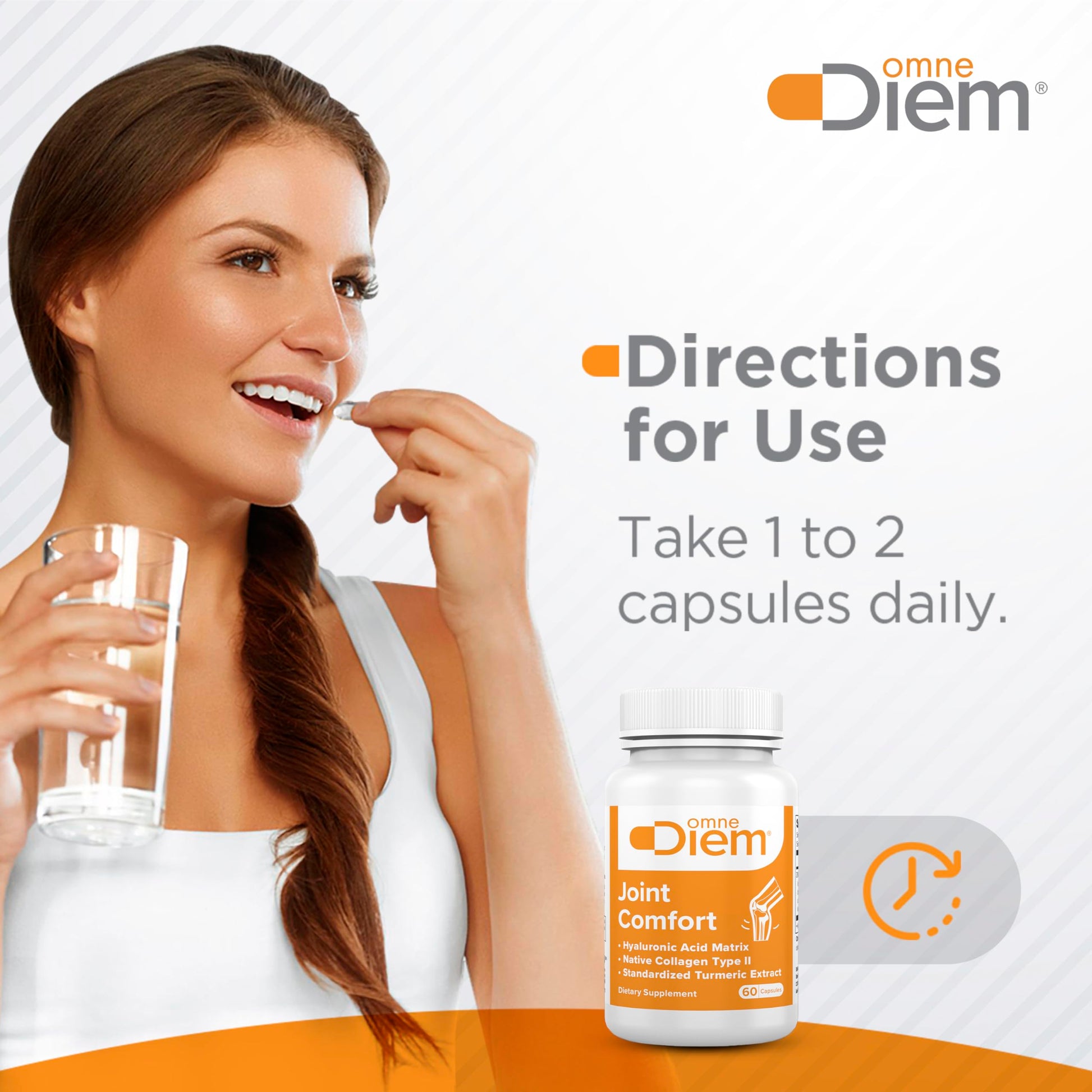 OmneDiem Joint Comfort with ZOARA, 60 Capsules – Dietary Supplement for Comprehensive Joint Care & Comfort Omne Diem buy supplements canada