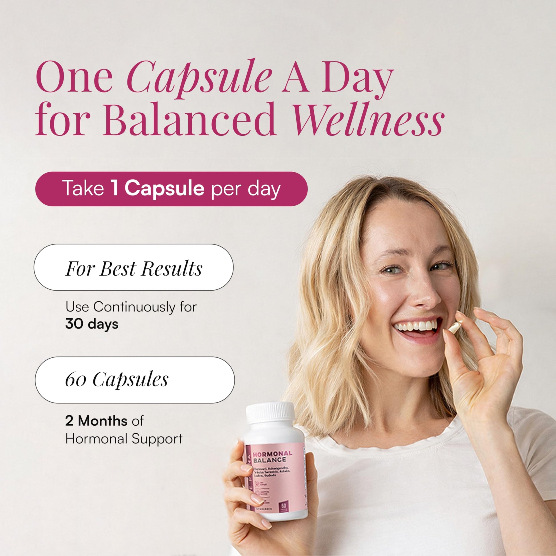 Pure Prana Ayurvedic Hormone Balance for Women - Shatavari & Ashwagandha Supplement for PMS Relief & Menstrual Support - Menopause, Perimenopause & Cortisol Support - 60 Capsules Pure Prana buy supplements canada