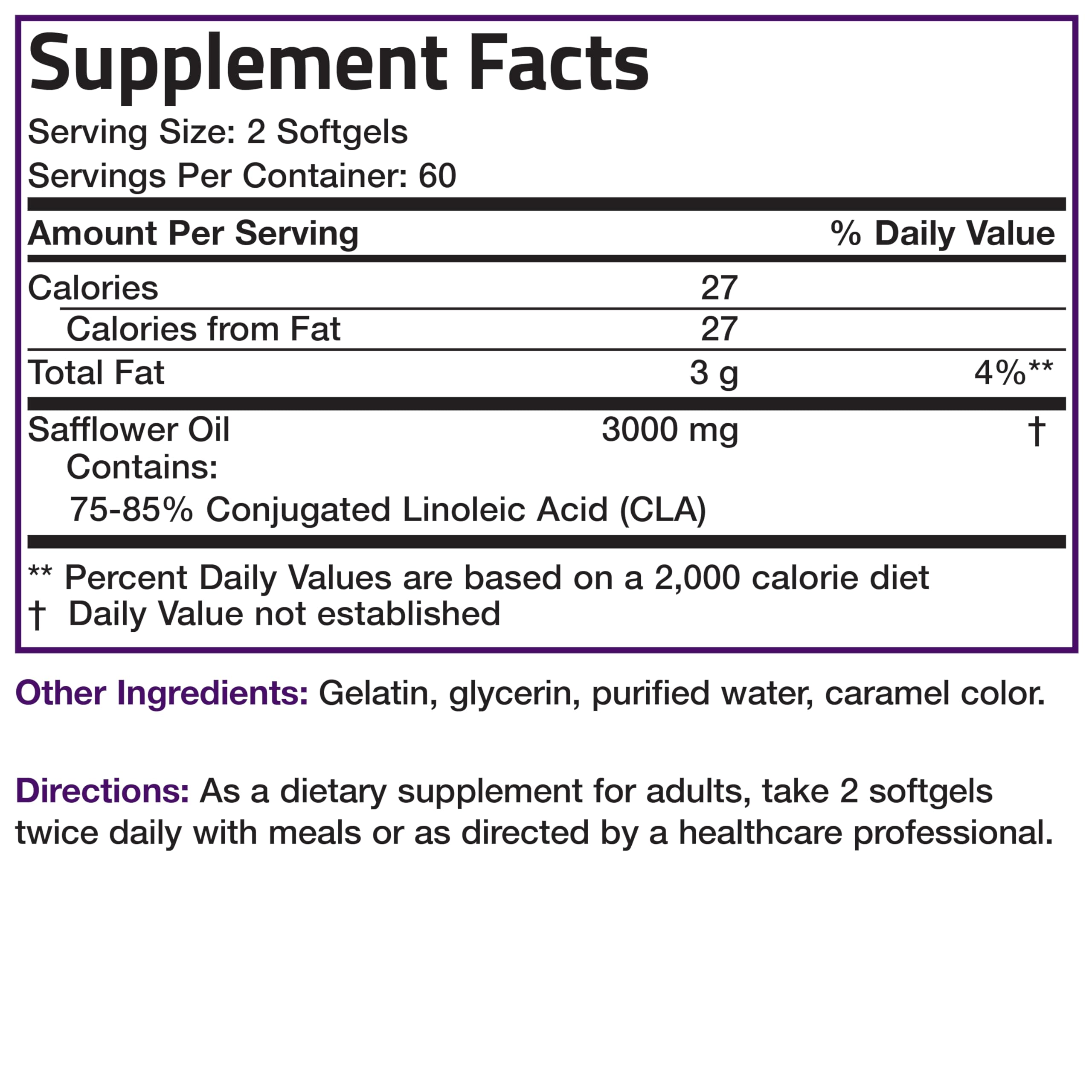 Bronson CLA 3000 Extra High Potency Supports Healthy Weight Management Lean Muscle Mass Non-Stimulating Bronson buy supplements canada