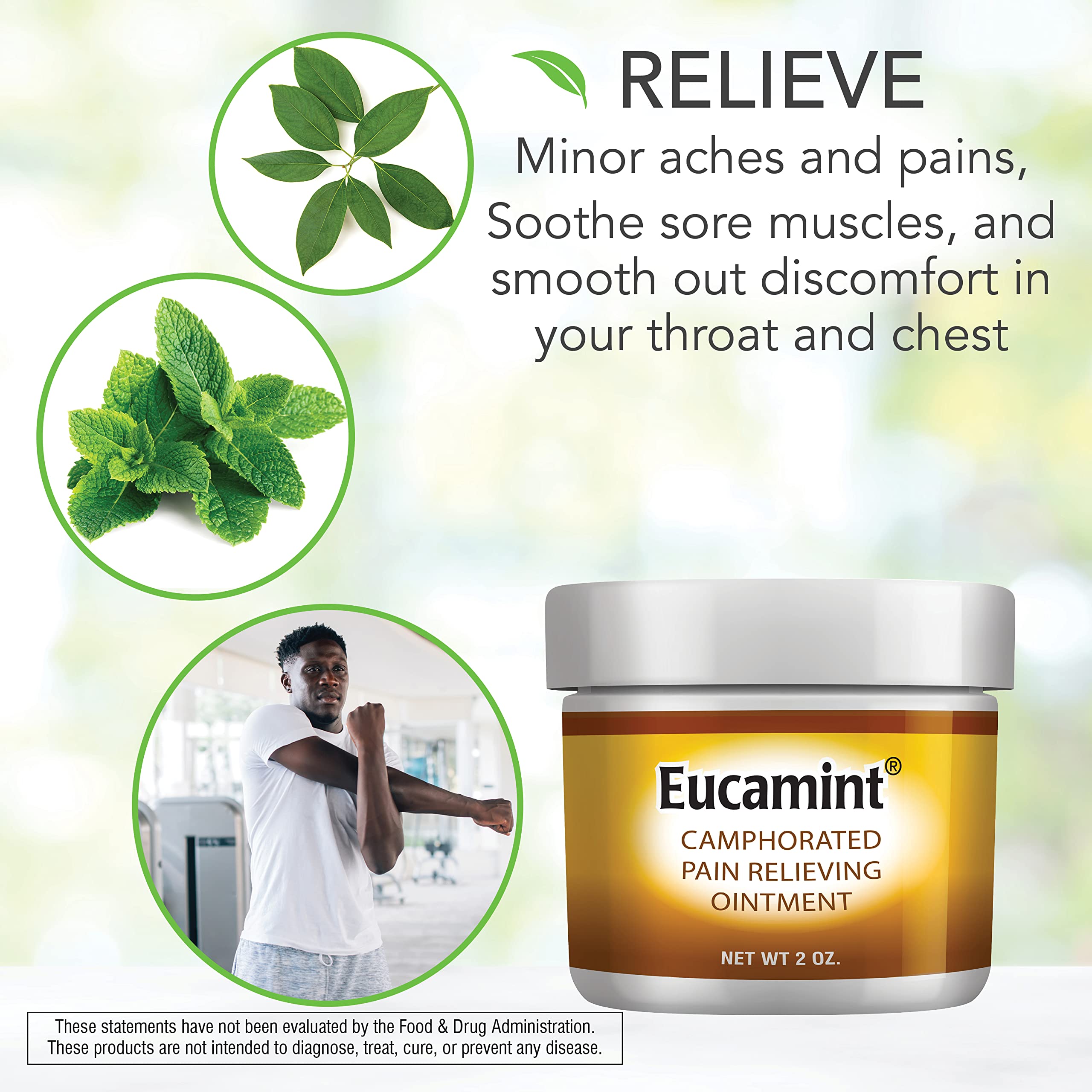 Botanic Choice Eucamint-Pain Relieving Ointment-Muscle, Joints, Sinus, Coughs Botanic Choice buy supplements canada