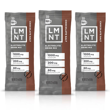 LMNT Zero-Sugar Electrolytes - Hot Chocolate Salt - Hydration Powder Packets Drink LMNT buy supplements canada