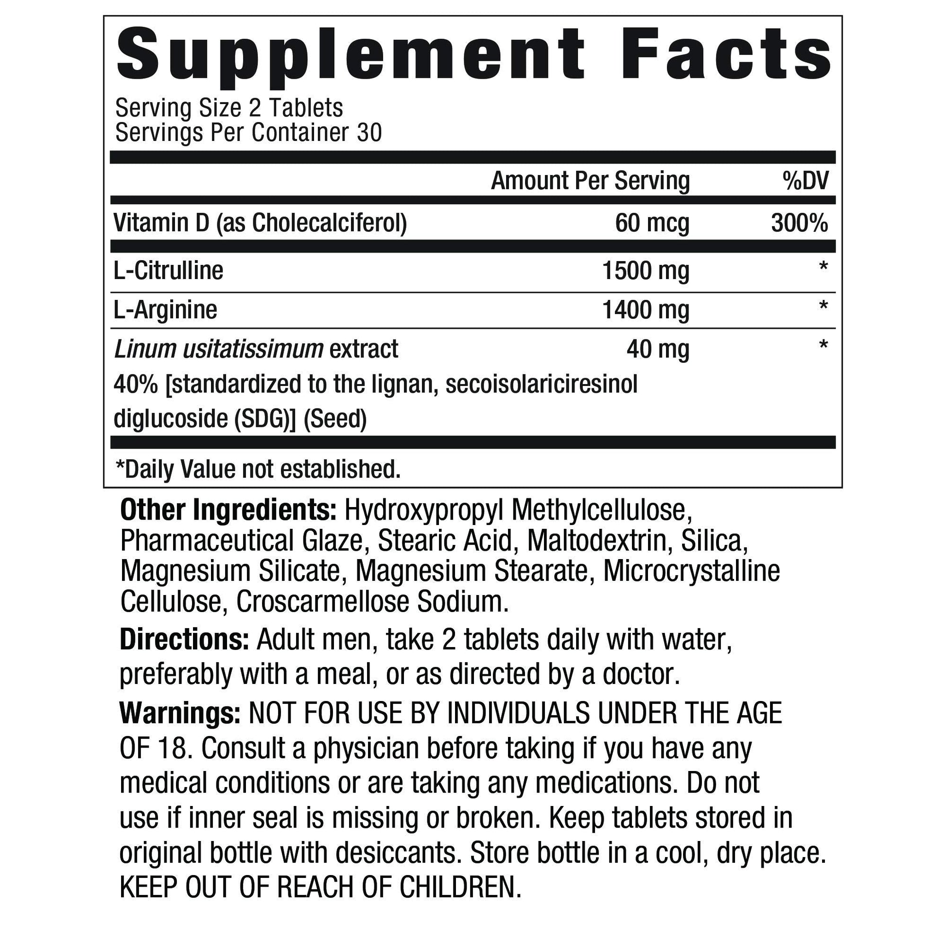 Ageless Male Performance Nitric Oxide Booster for Men - Promote Blood Circulation New Vitality buy supplements canada